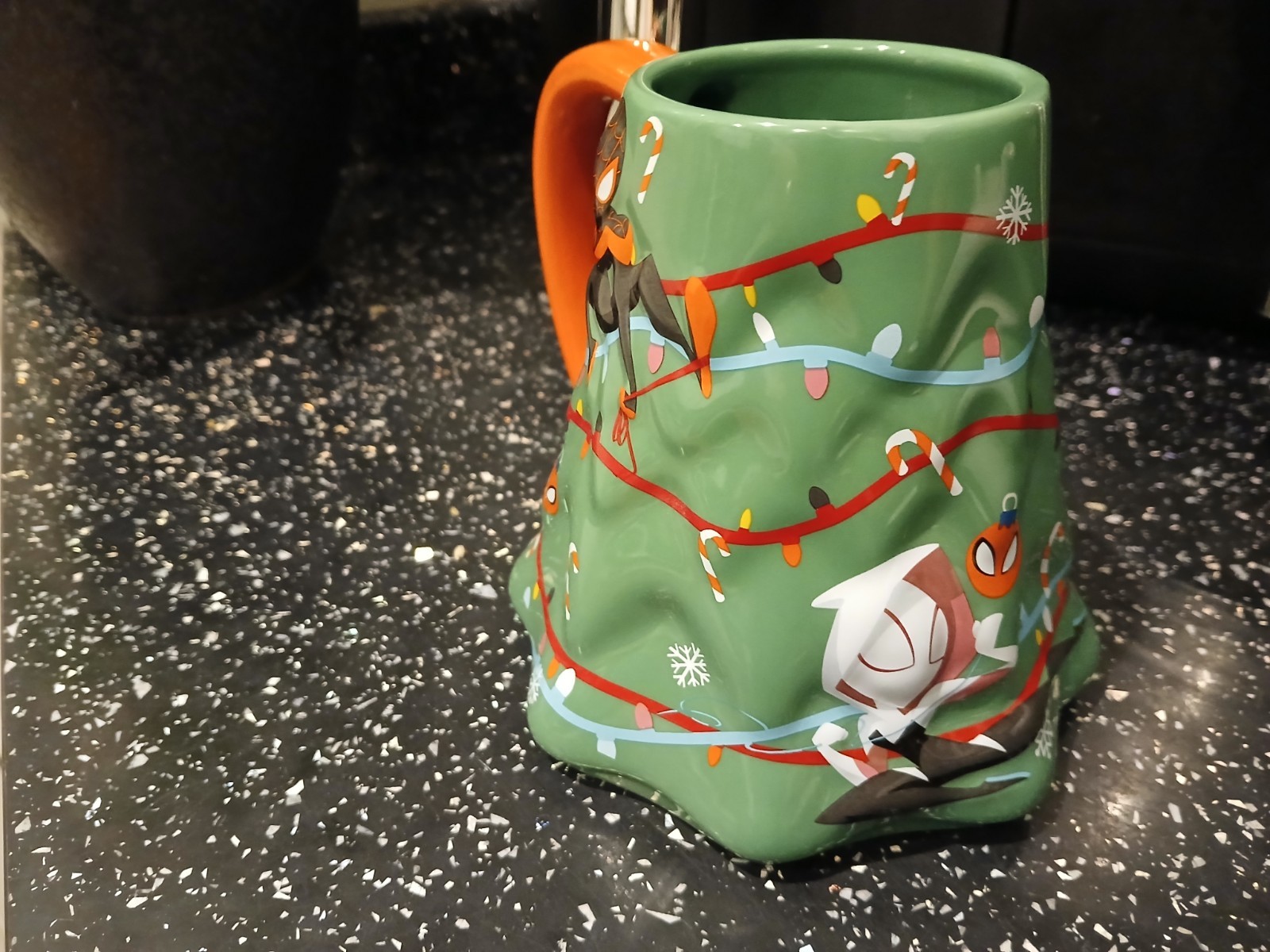MARVEL SPIDERMAN CHRISTMAS TREE MUG