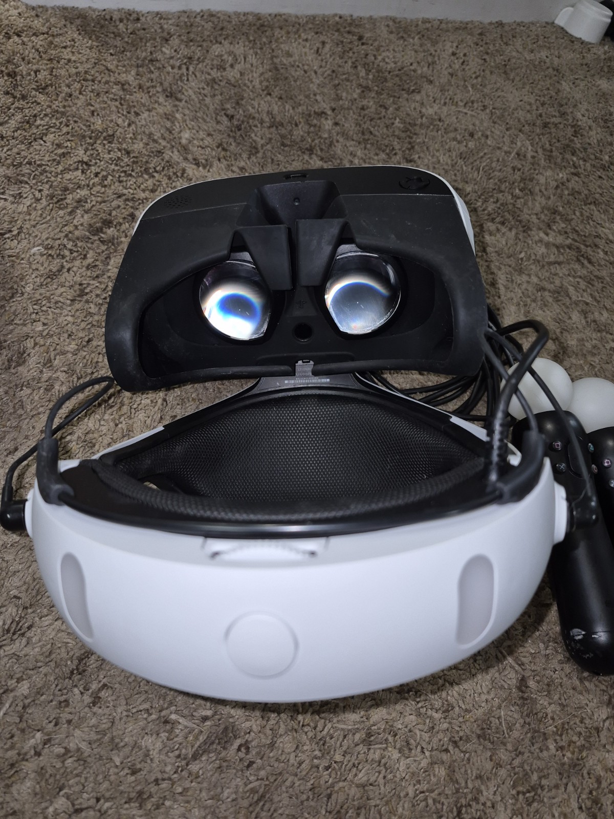 Sony PlayStation VR CUH-ZVR2 Corded Headset and Motion Controller Set