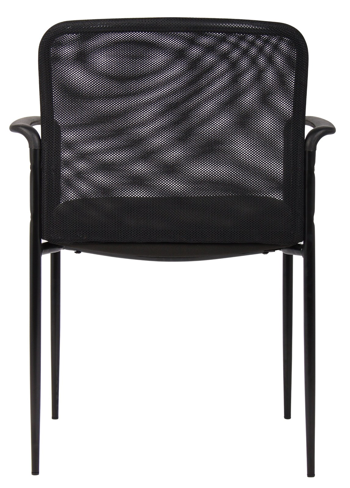 Stackable Mesh Guest Chair in Black, 250 (B6909-BK)