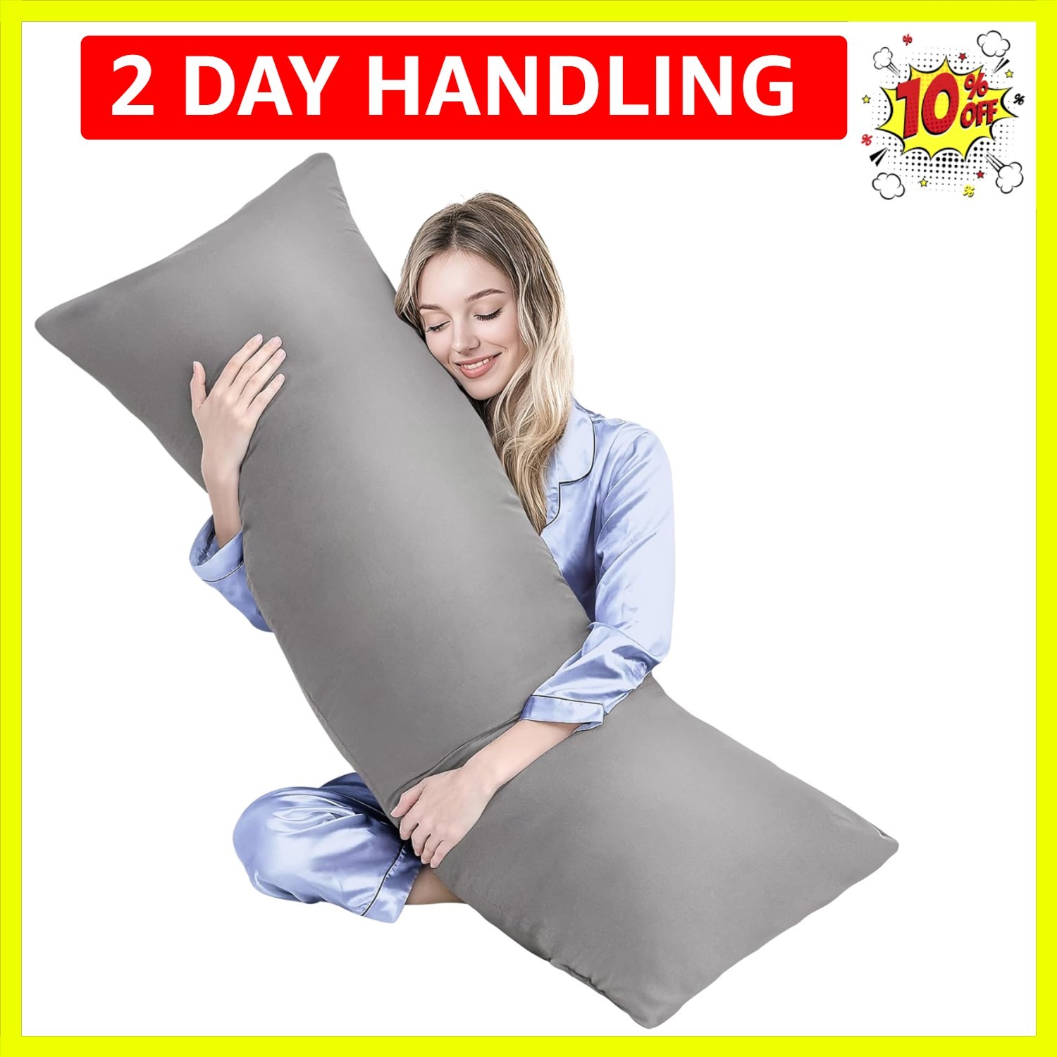 Body Pillow, Memory Foam Body Pillow for Adults, Long Pillow for Bed and Slee...
