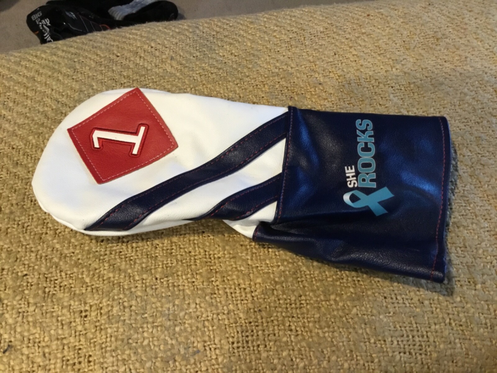 Callaway She Rocks Blue White Red #1 Driver Headcover VGC