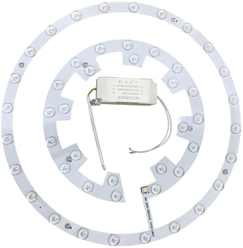 LED Light Panel 36W Led Driver 3 Color Changes Replacement for 42" Ceiling Fan