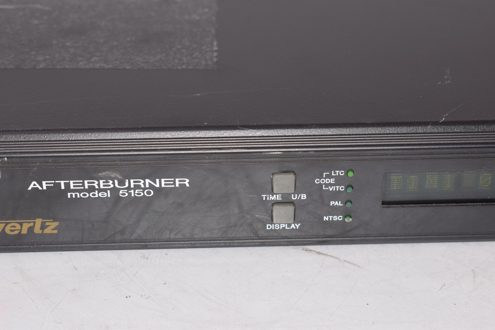 Evertz Afterburner 5150 Time Code Device - Tested Working