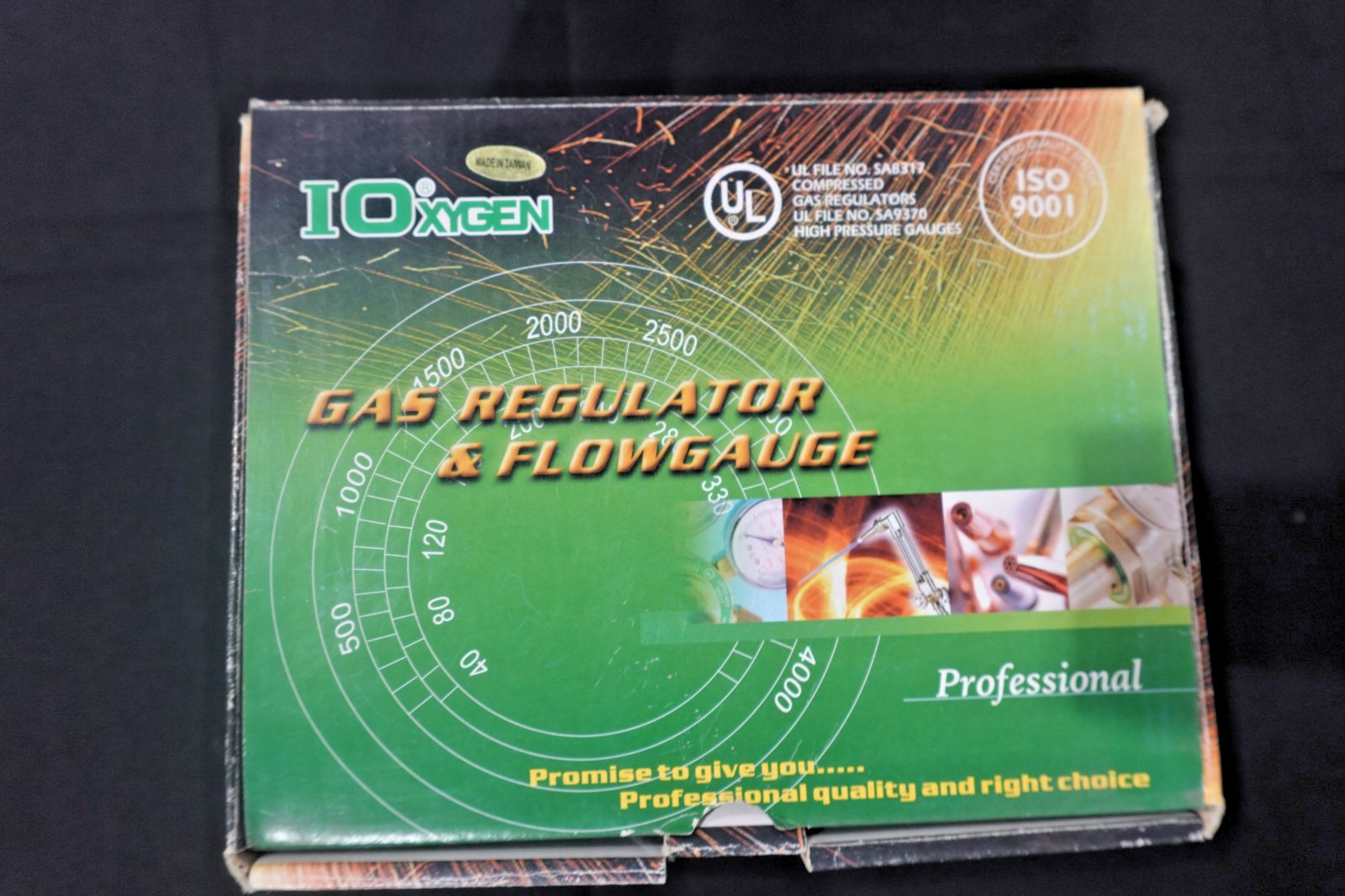 IOxygen GAS regulator and flow gauge