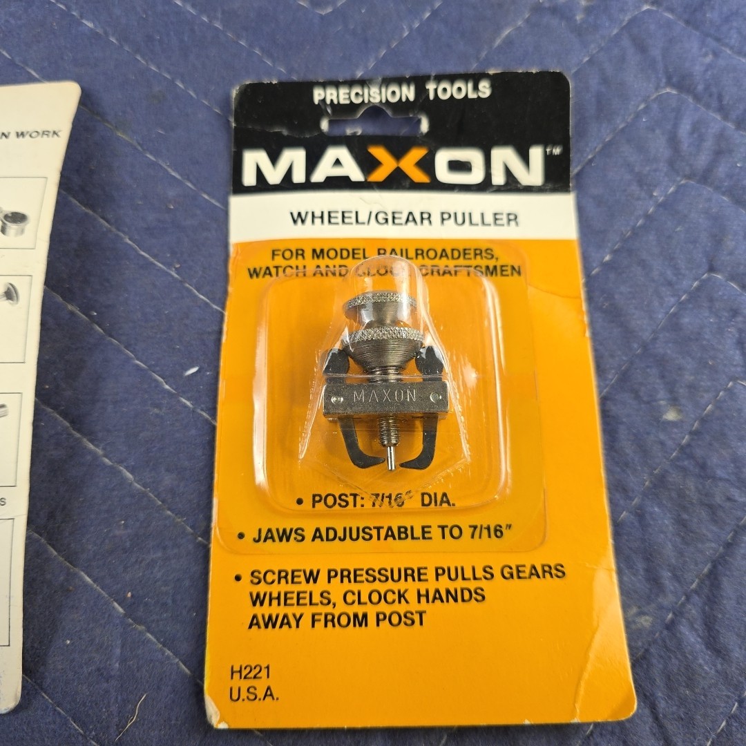 Lot Or 2 Maxon Wheel Gear Puller H221 H220, 7/16"