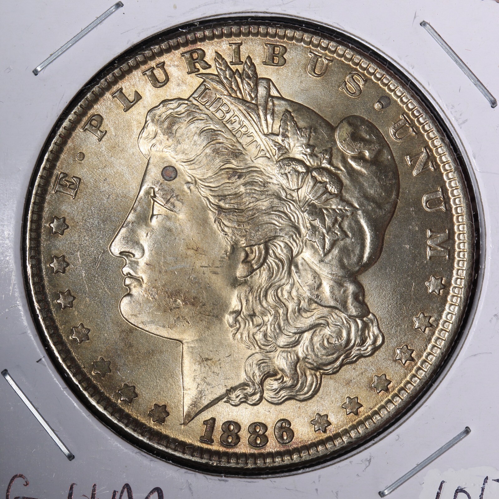 1886 Morgan Silver Dollar CHOICE UNC *UNCIRCULATED* MS E183 GHM