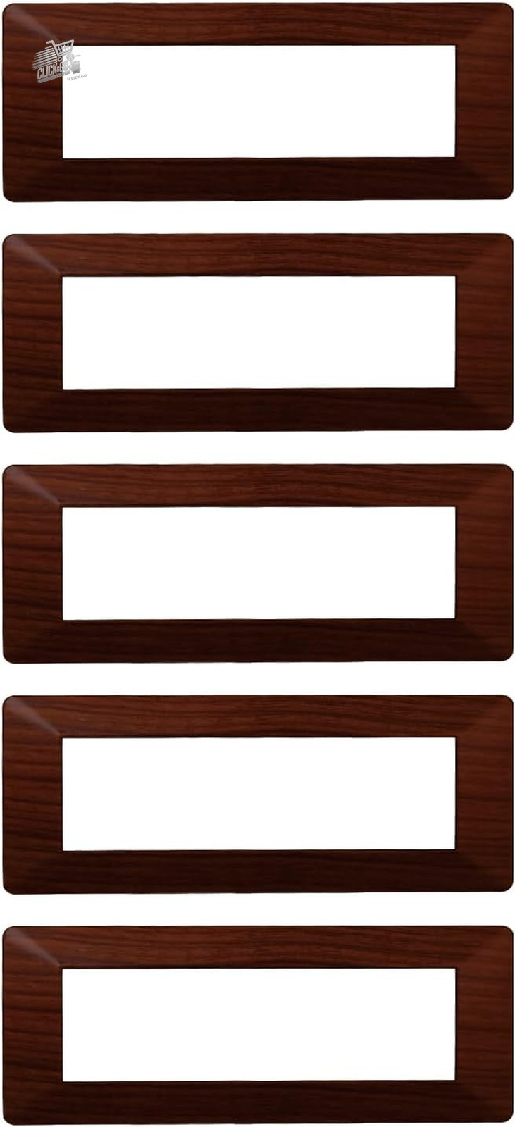 5 Vimar Plana Compatible Plates 7 Modules Root Color Civil Series Home