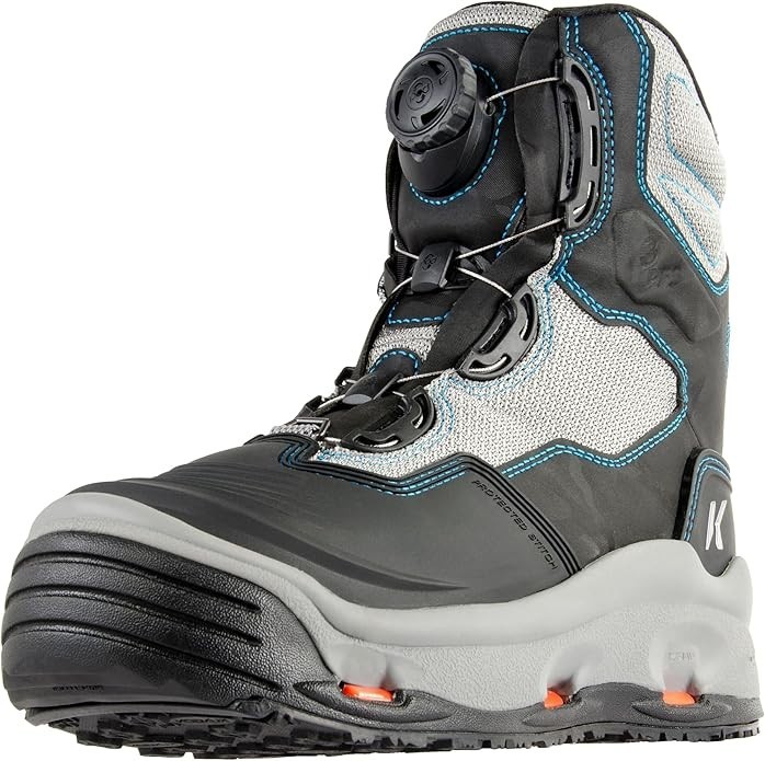 Korkers Darkhorse Women's with Kling-On & Studded Kling-On Soles, Size 14