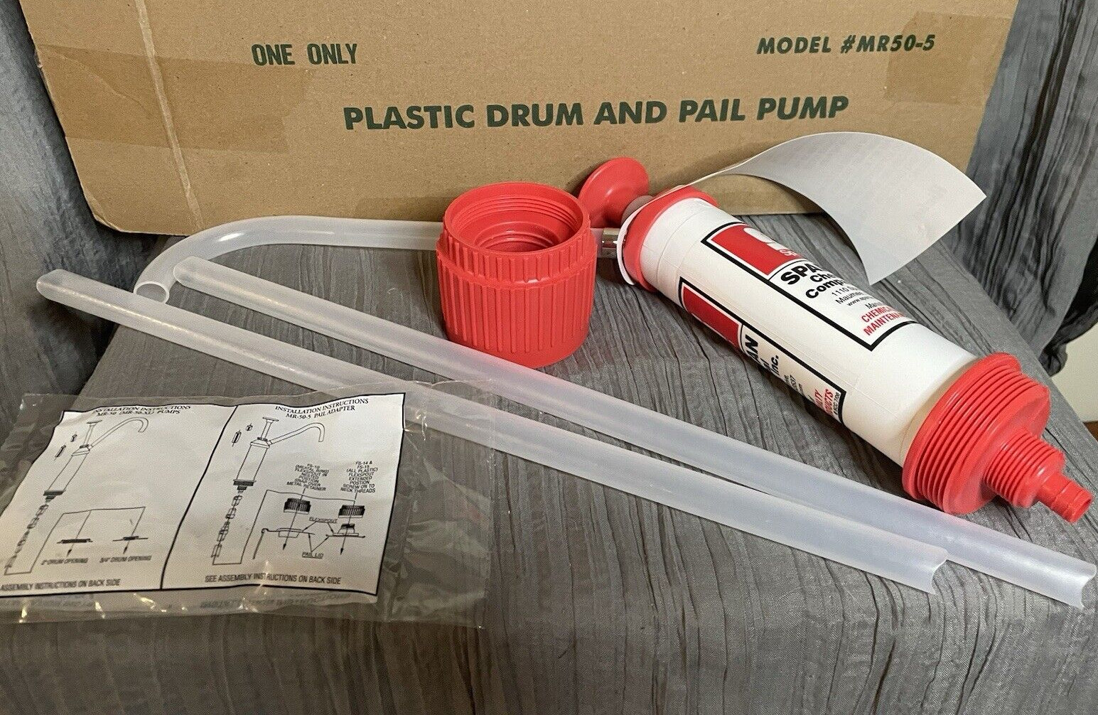 MR50-5 Rieke Plastic Drum and Pail Pump