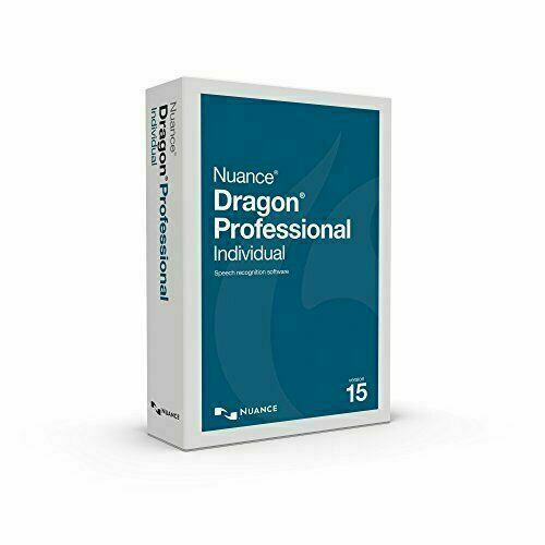 Nuance Dragon Professional Individual 15 - New Retail Box, K809A-G00-15.0
