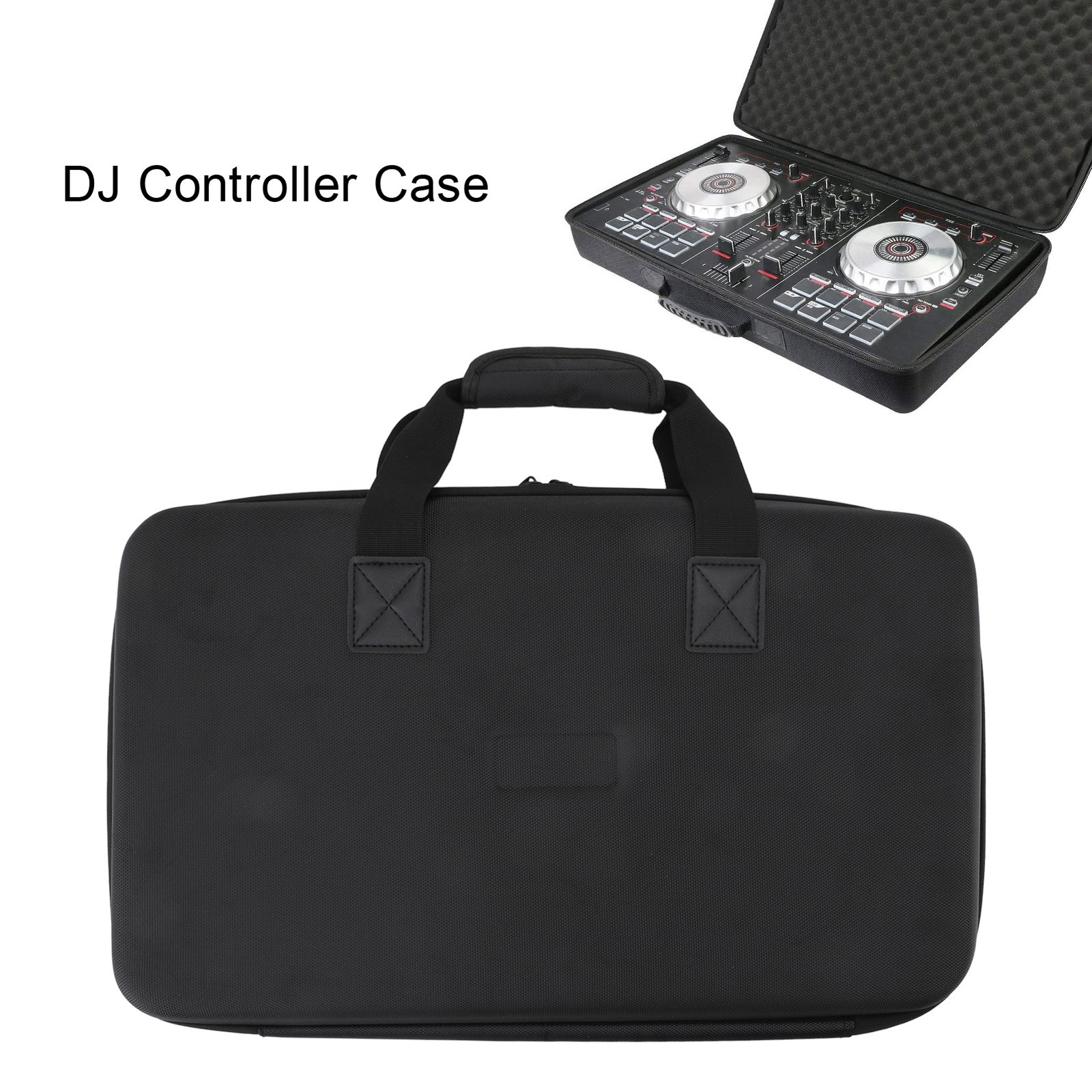 Padded DJ Controller Bag Anti Scratch For DJ Controllers Black