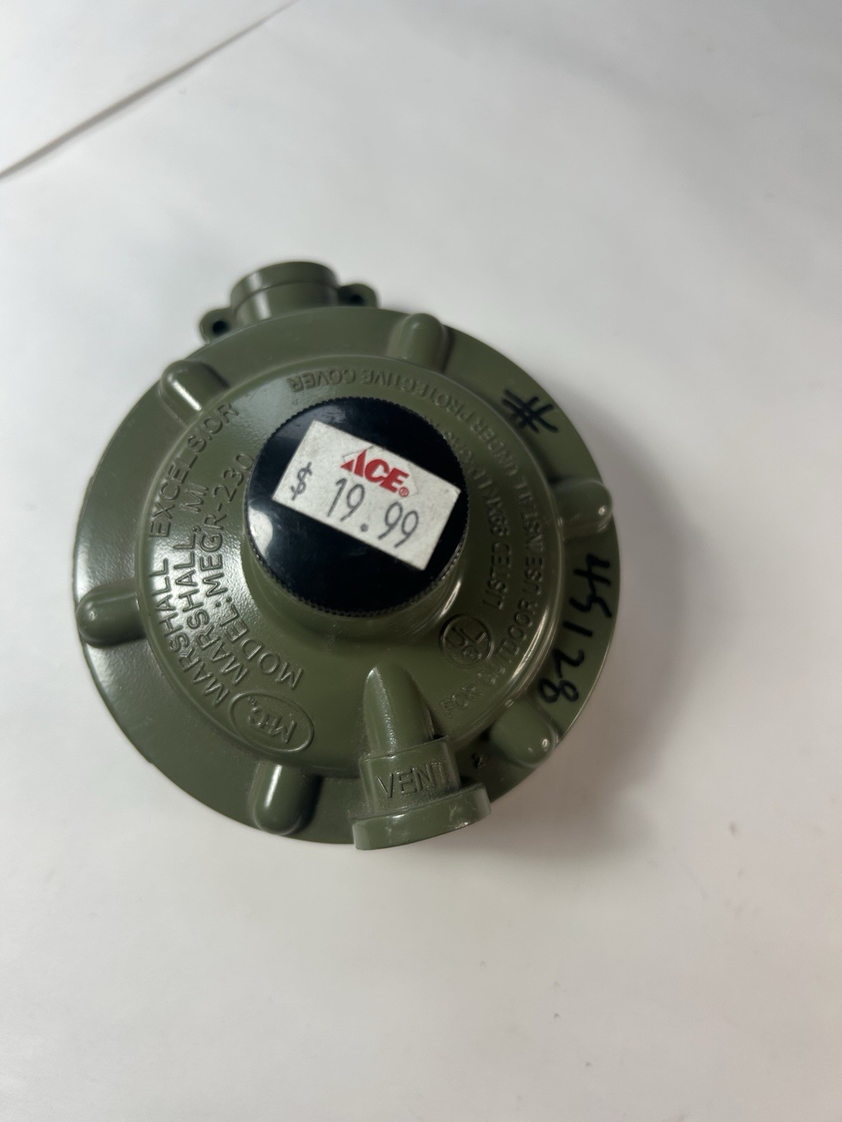 Marshall Excelsior MEGR 230 Propane Regulator New Ace Hardware