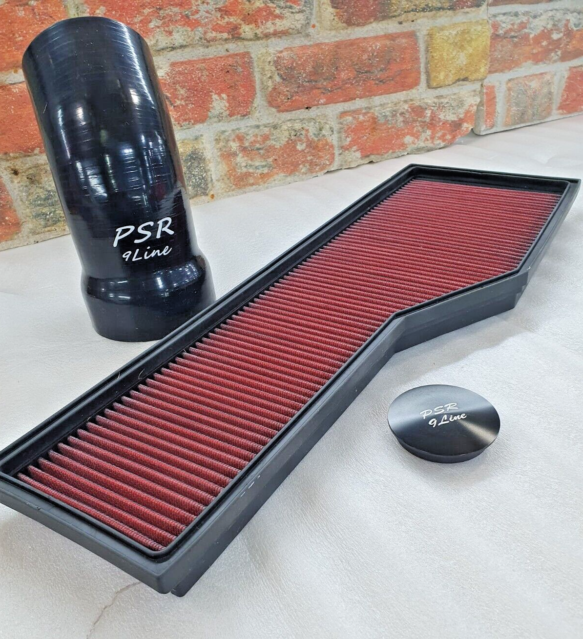 Porsche 996 Performance Induction Upgrade Air Filter & Resonator Box Kit Black