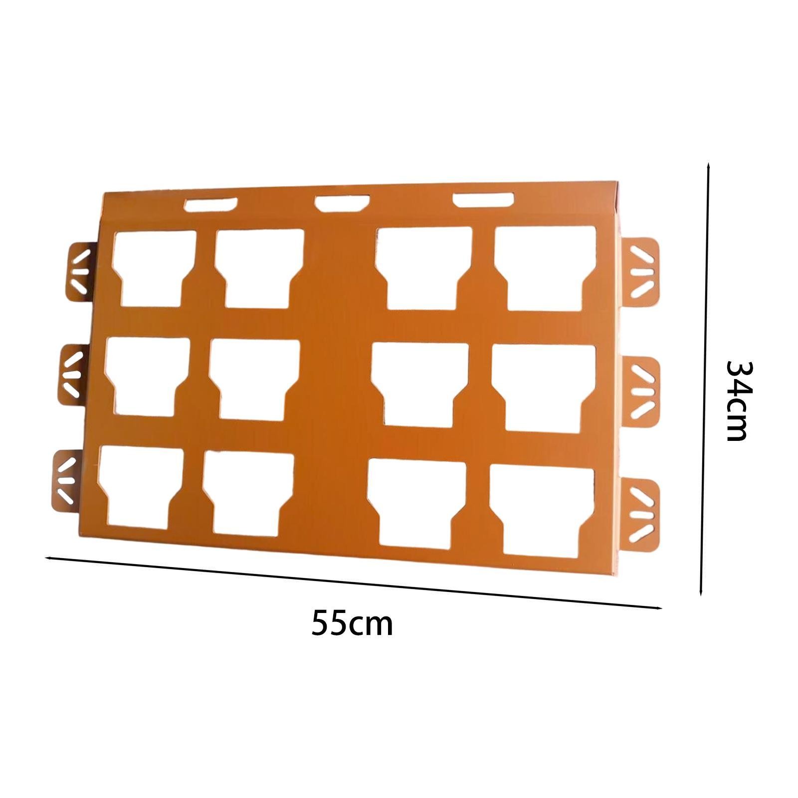 Mounting Plate Steel Multifunctional Spacious Compatible with