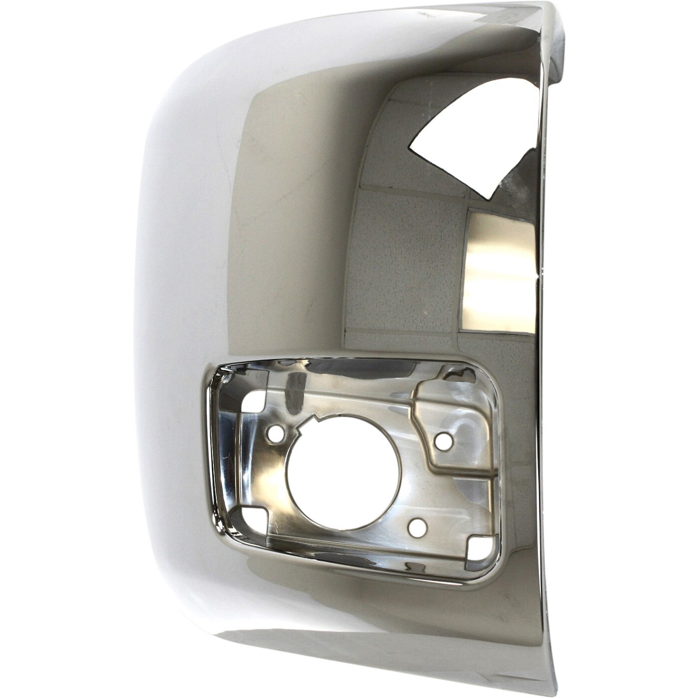 Bumper End For 2007-2013 Chevrolet Silverado 1500 Front Passenger Side Chrome