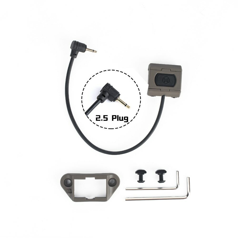 WADSN Tactical ModButton Switch Control For DBAL-A2 PEQ15 Laser M300 M600 Lights