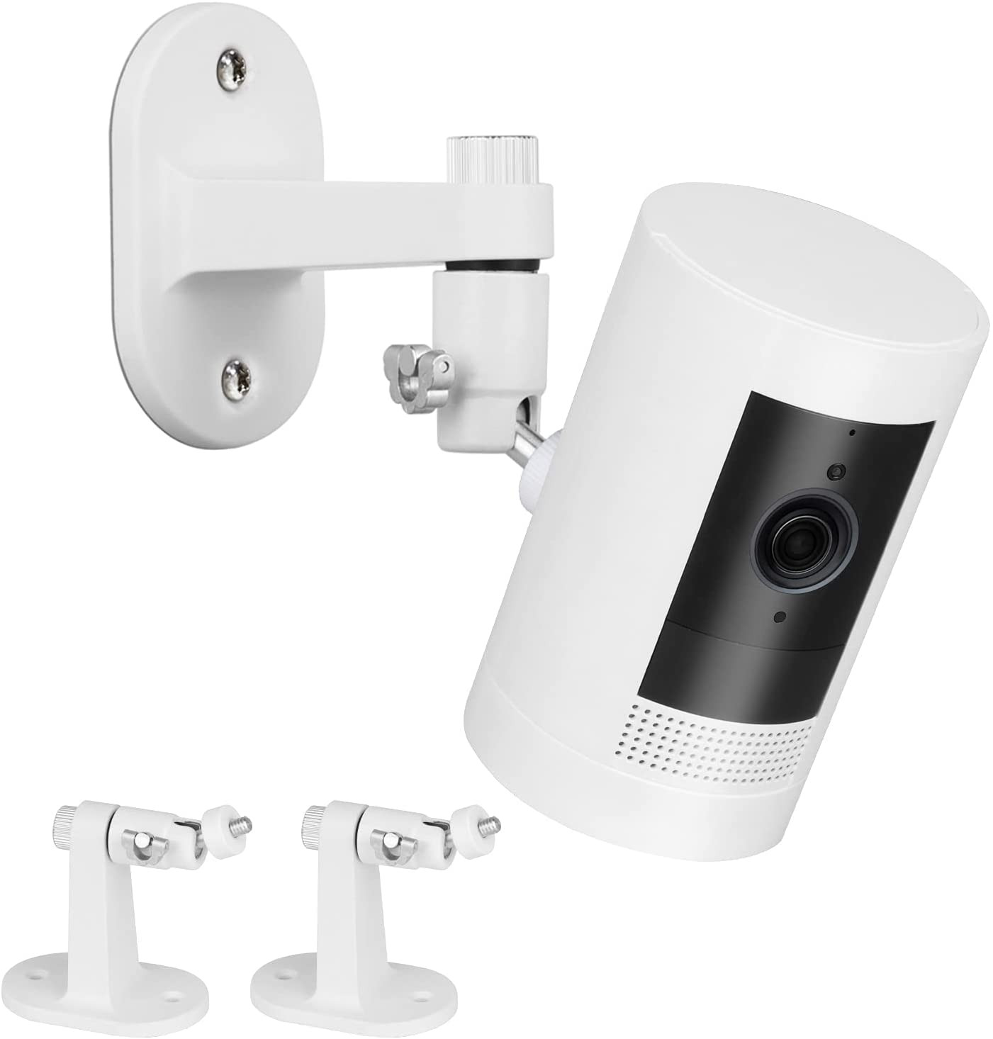 2Pack Adjustable Security Wall Mount Bracket for Stick up Cam & Outdoor Cam Plus