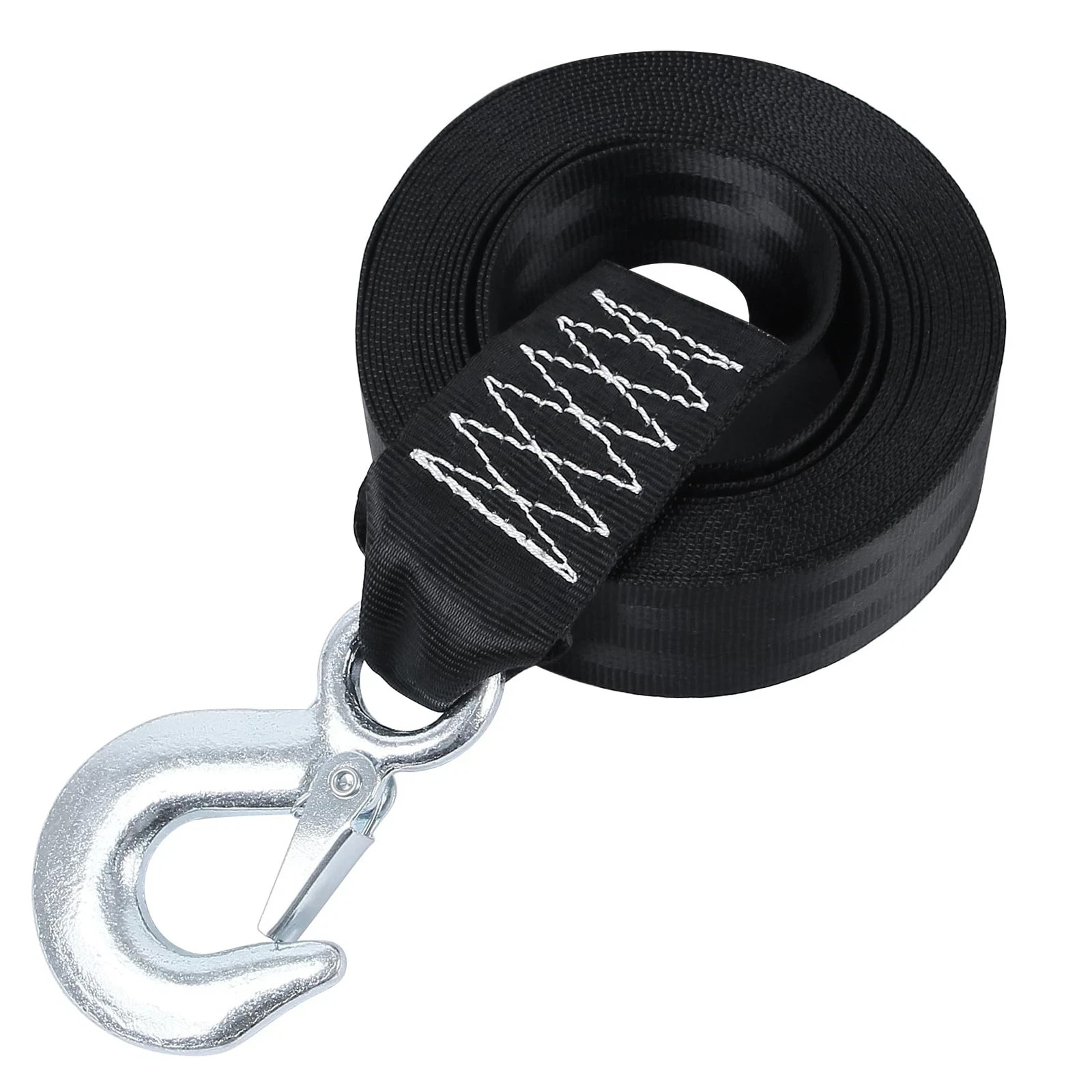 2" x 20 Ft Winch Straps for Fishing Boat Trailer Winch Strap,10000 lbs Boat Tow