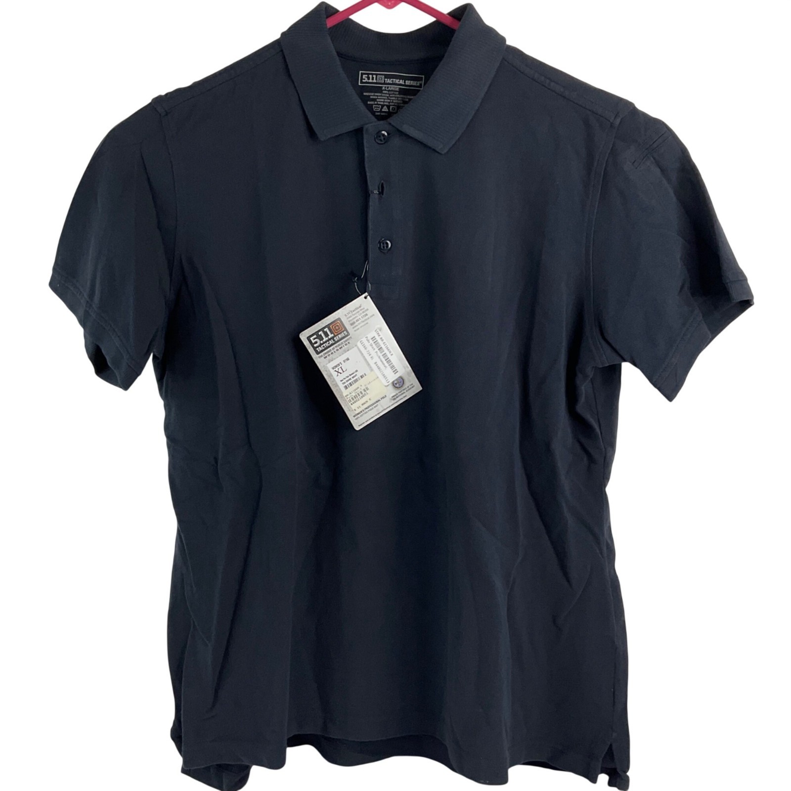 5.11 Tactical Shirt Womens Sz XL Dark Navy Professional Polo S/S Uniform Nwt $60