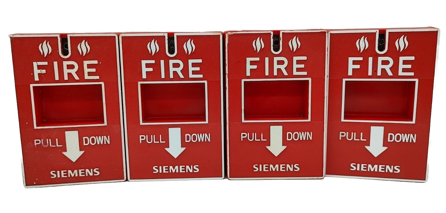 Lot of 4 - SIEMENS MS-151 - Manual Pull Station