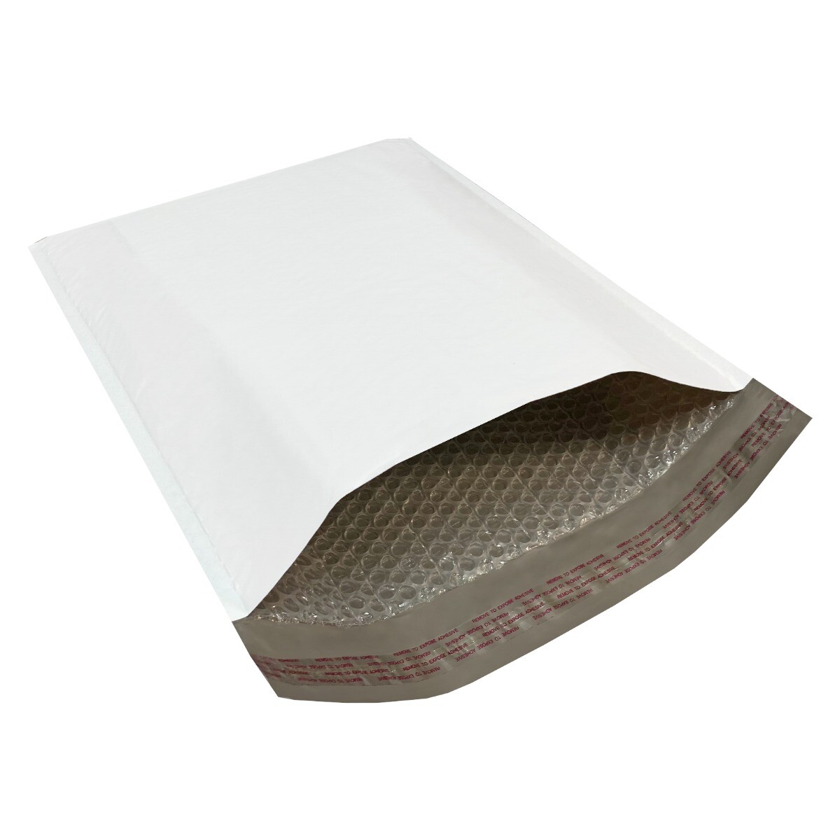 UOFFICE 100 Poly Bubble Mailer Bags per Pack 14.25 x 20" #7 Envelopes White Self