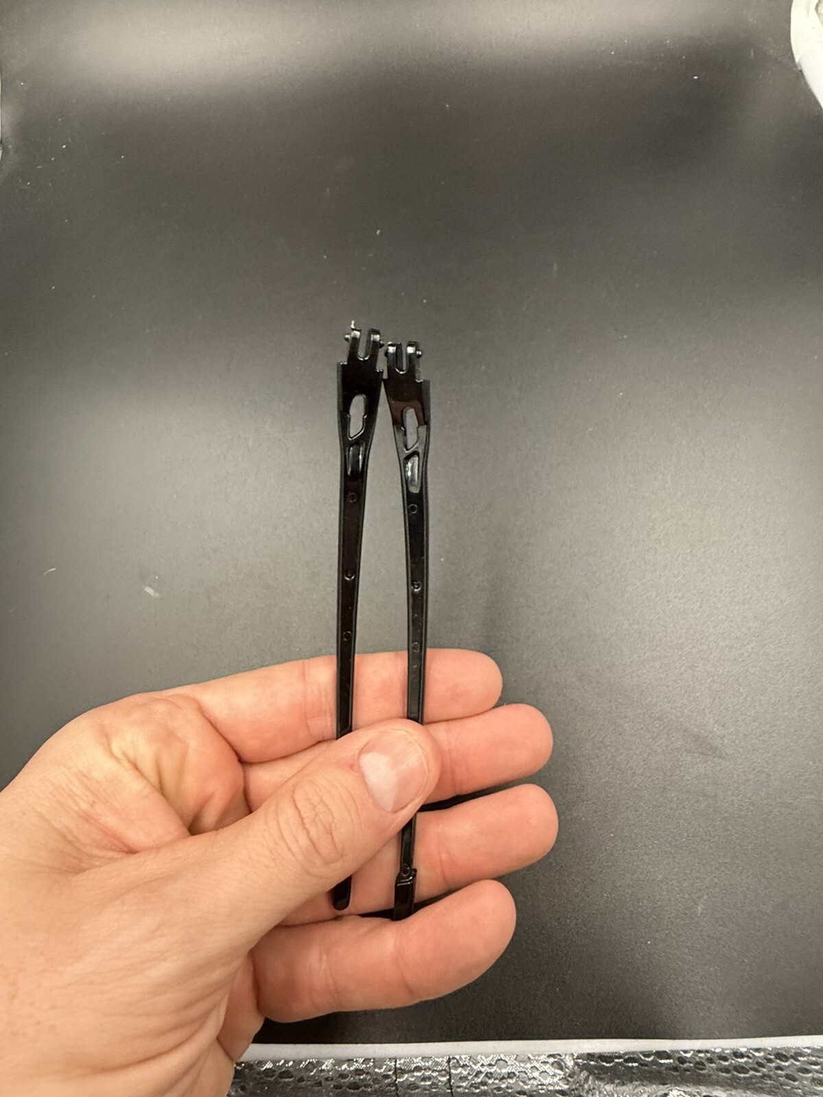 Oakley Flak 2.0 Polished Black OEM Replacement Arms