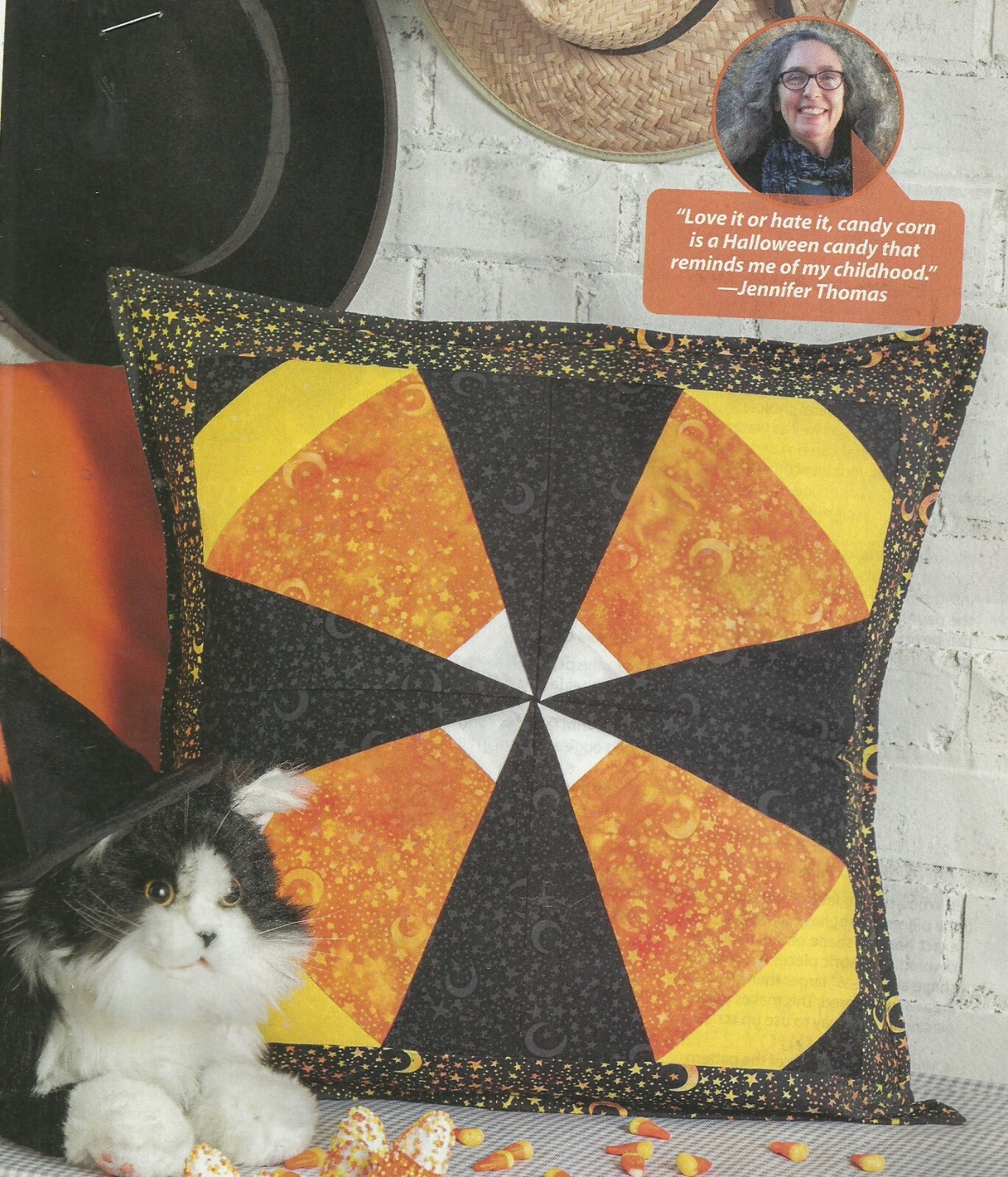 C0382  MIDNIGHT SNACK PILLOW  QUILT PATTERN/INSTRUCTIONS