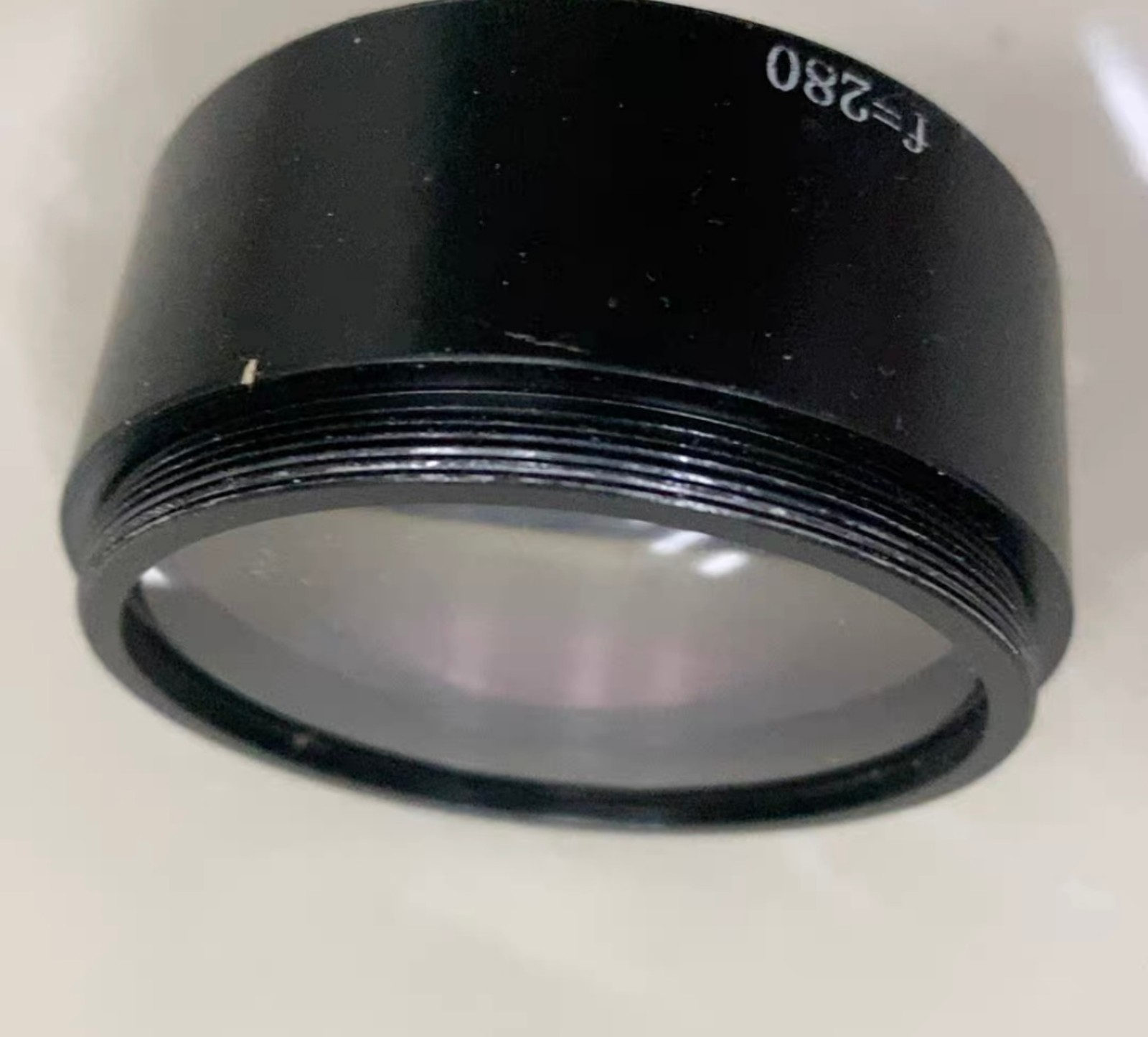 Zeiss Style microscope objective f=280 adapter