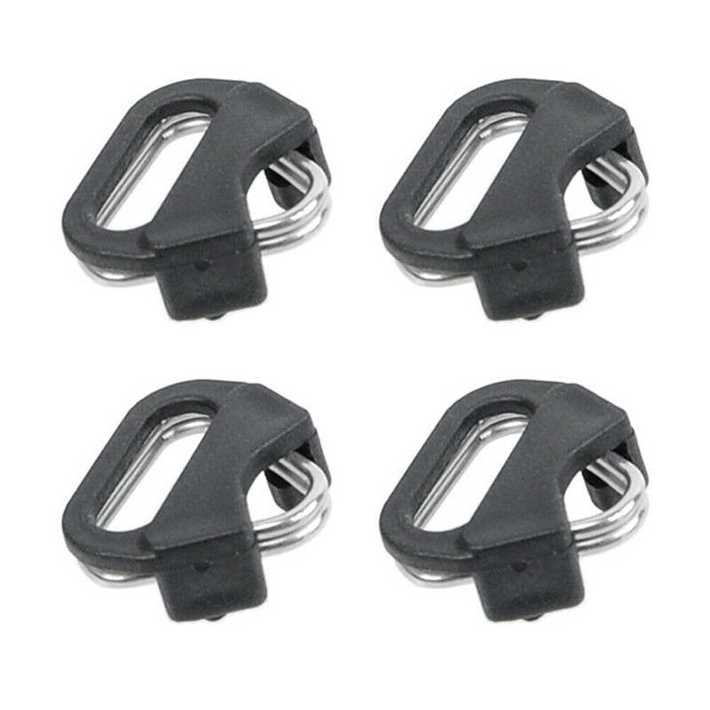 4* Triangular Split Ring Stainless Steel Part For Camera Back Belt Strap Buckle