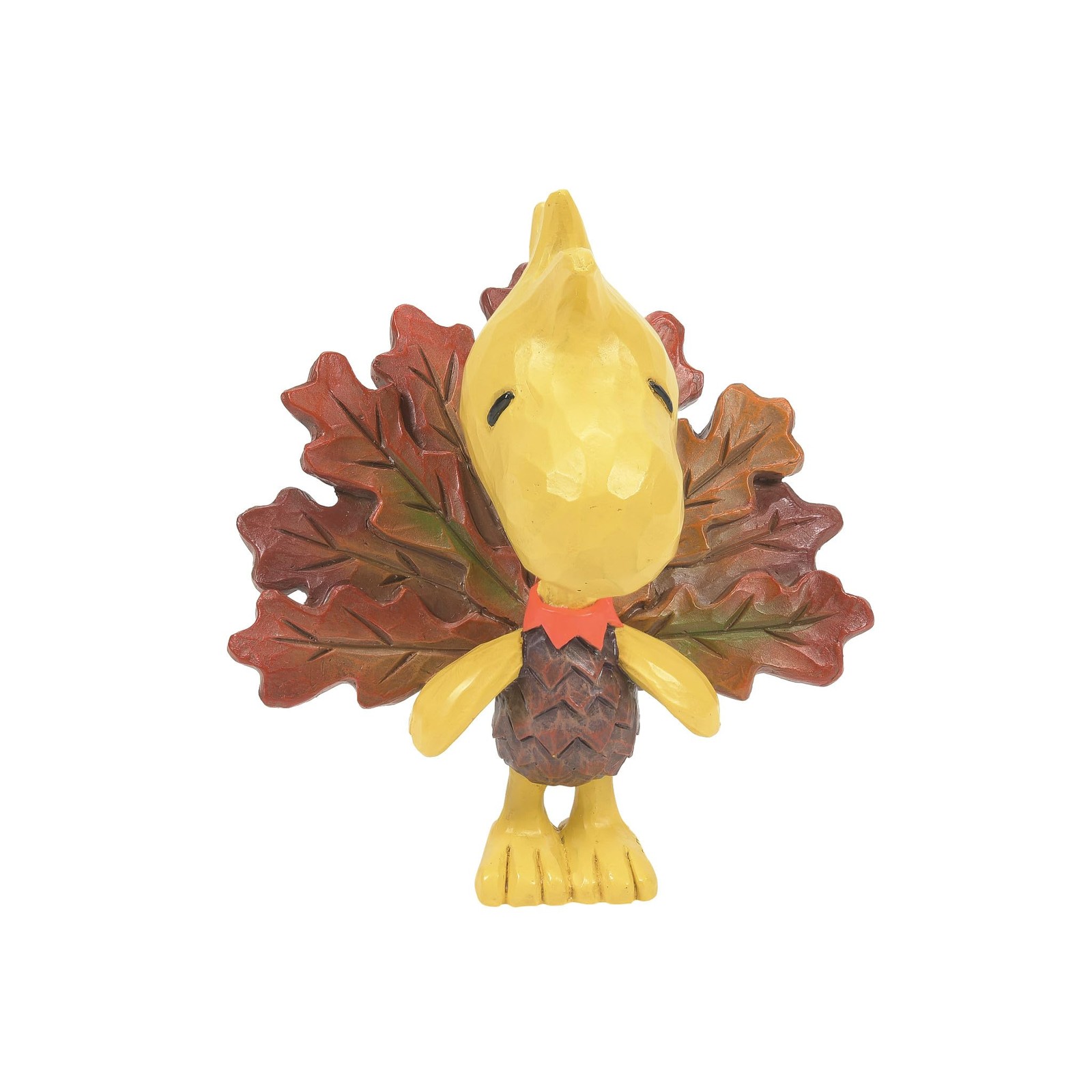 Enesco Jim Shore Peanuts Harvest Woodstock Turkey Costume Miniature Figurine