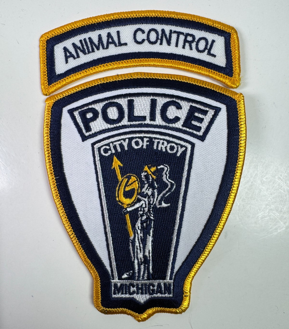 Troy Police Animal Control ACO Michigan Patch E9