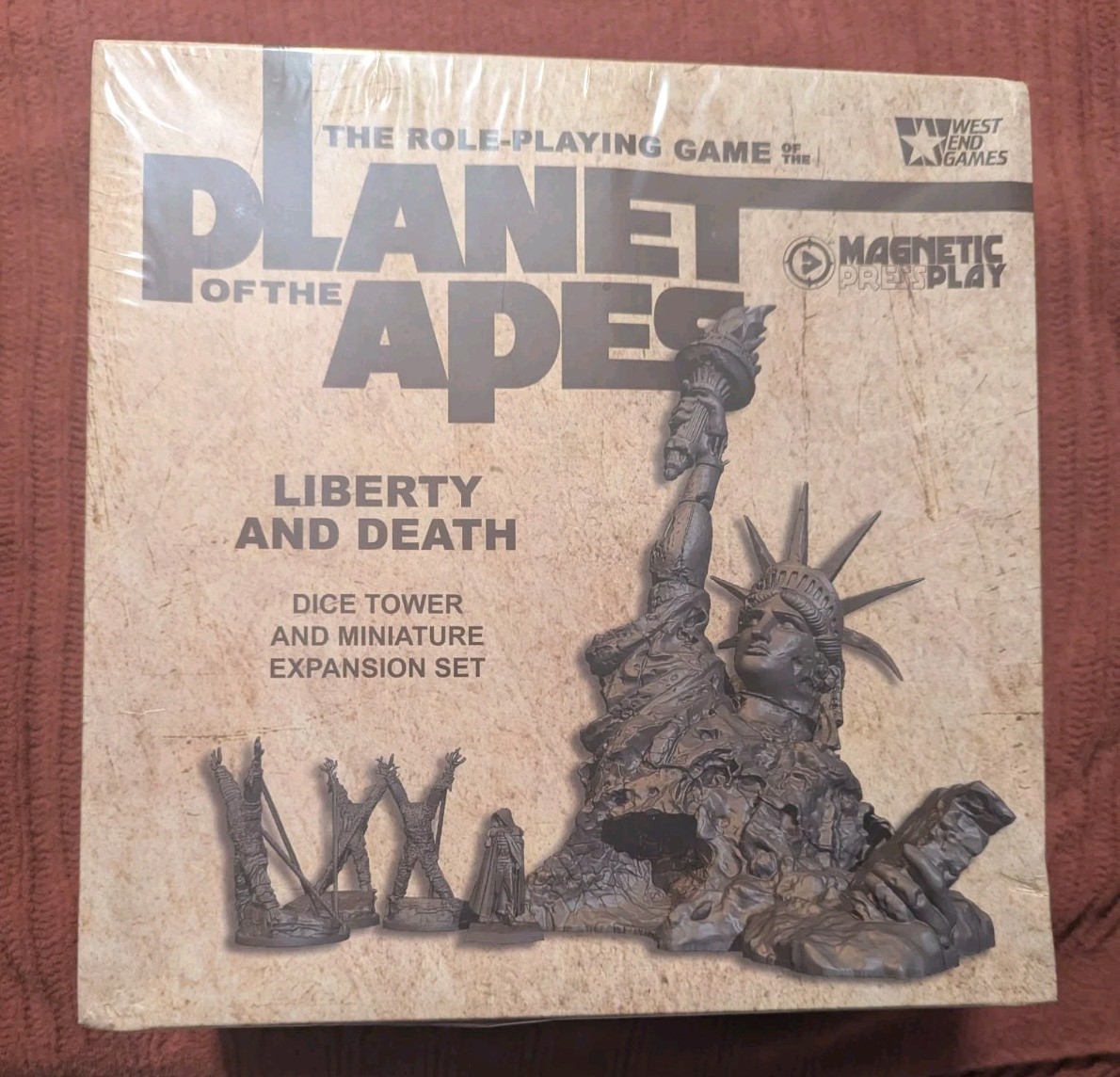 Planet of the Apes RPG Liberty And Death Miniatures Kickstarter Collection