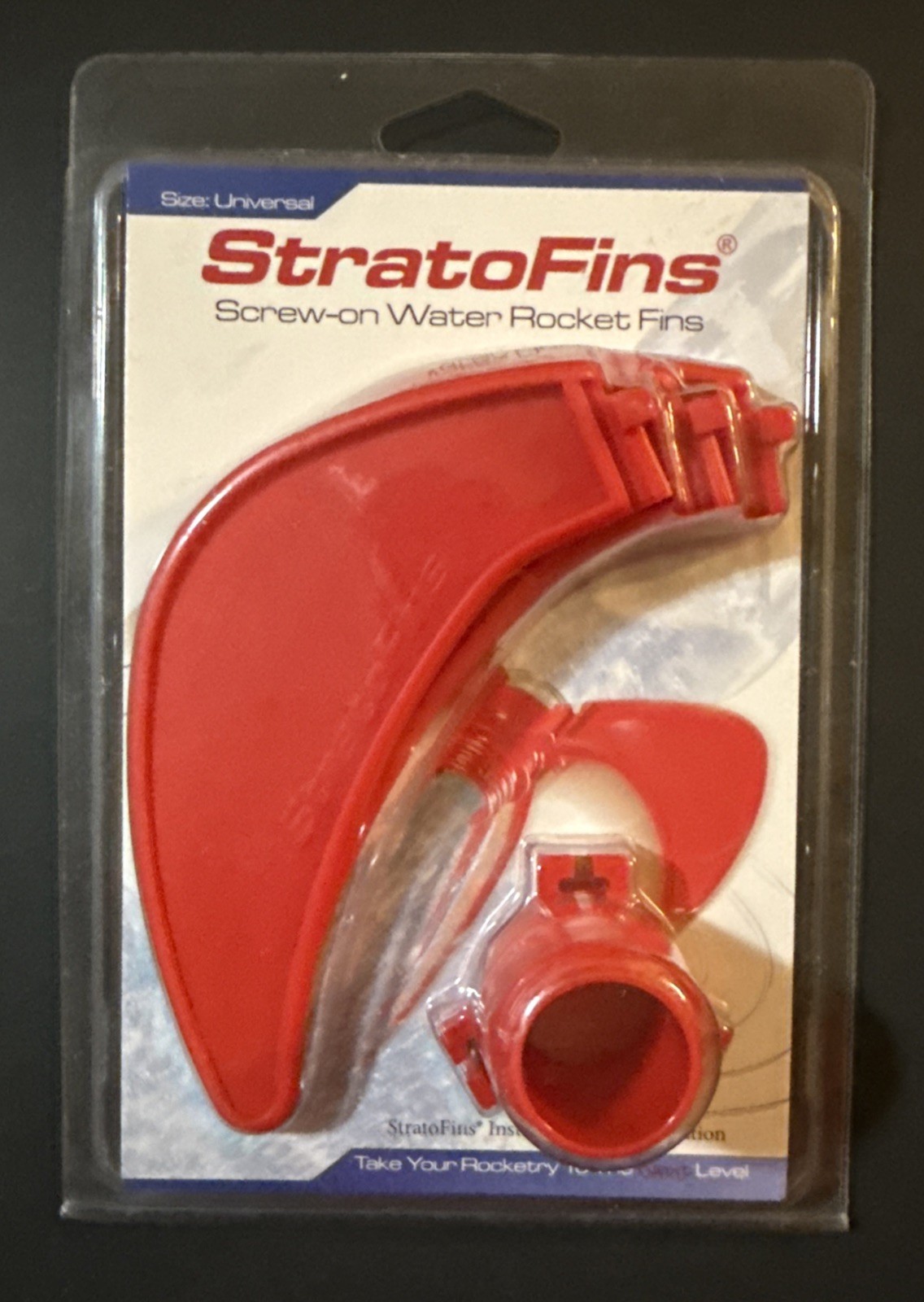 StratoFins Screw-on 2 Liter Soda Bottle Water Rocket Fins. FREE SHIPPING.