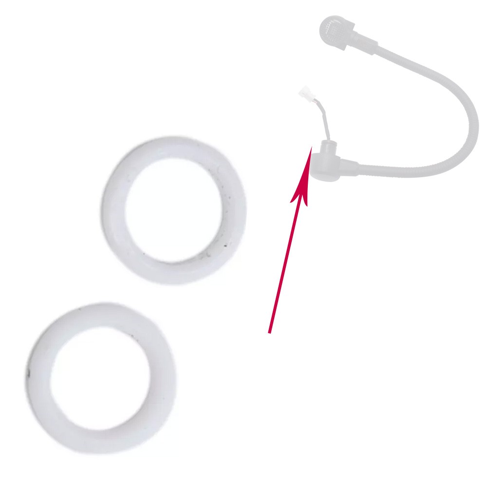 Lot of 2 Bose A20 Aviation Replacement Mic Boom Friction O Rings