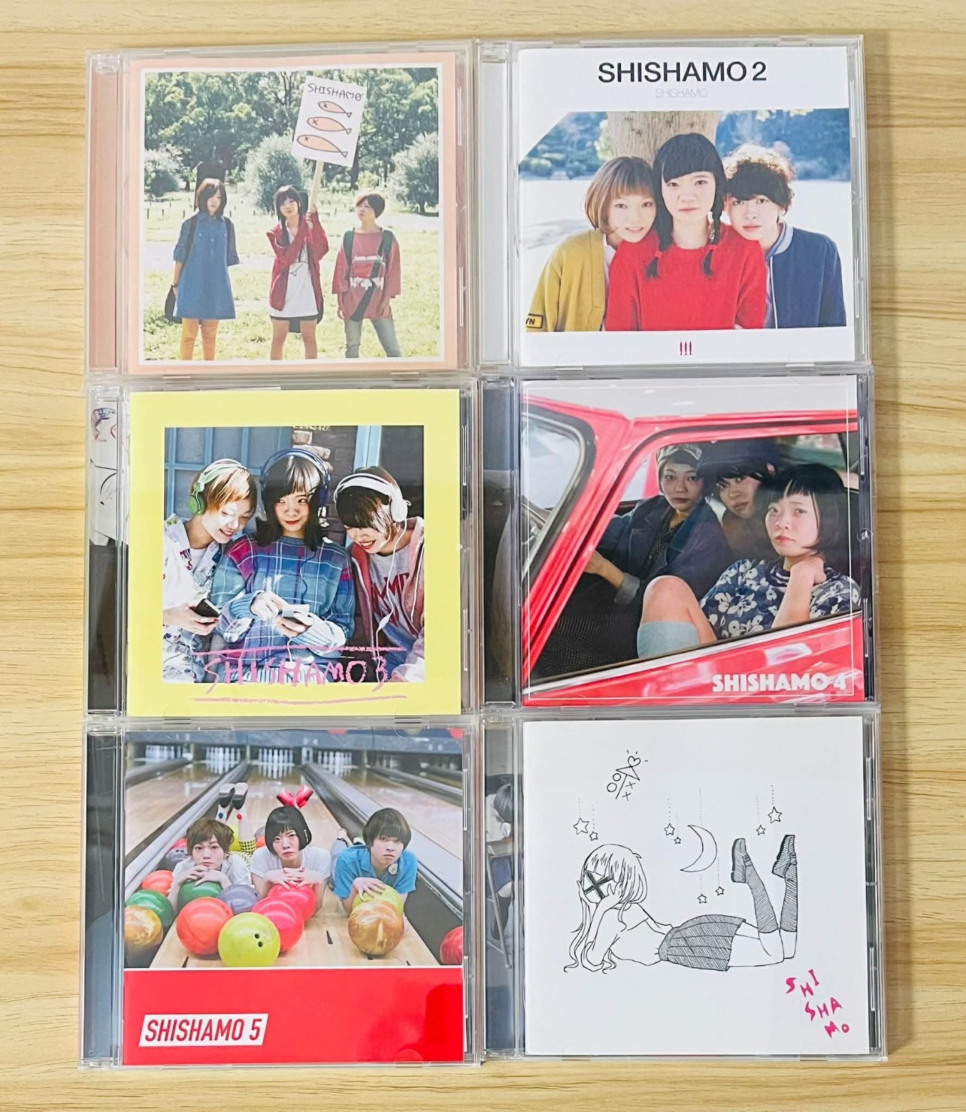 SHISHAMO / Luxury set CD SHISHAMO 1 2 3 4 5, graduation