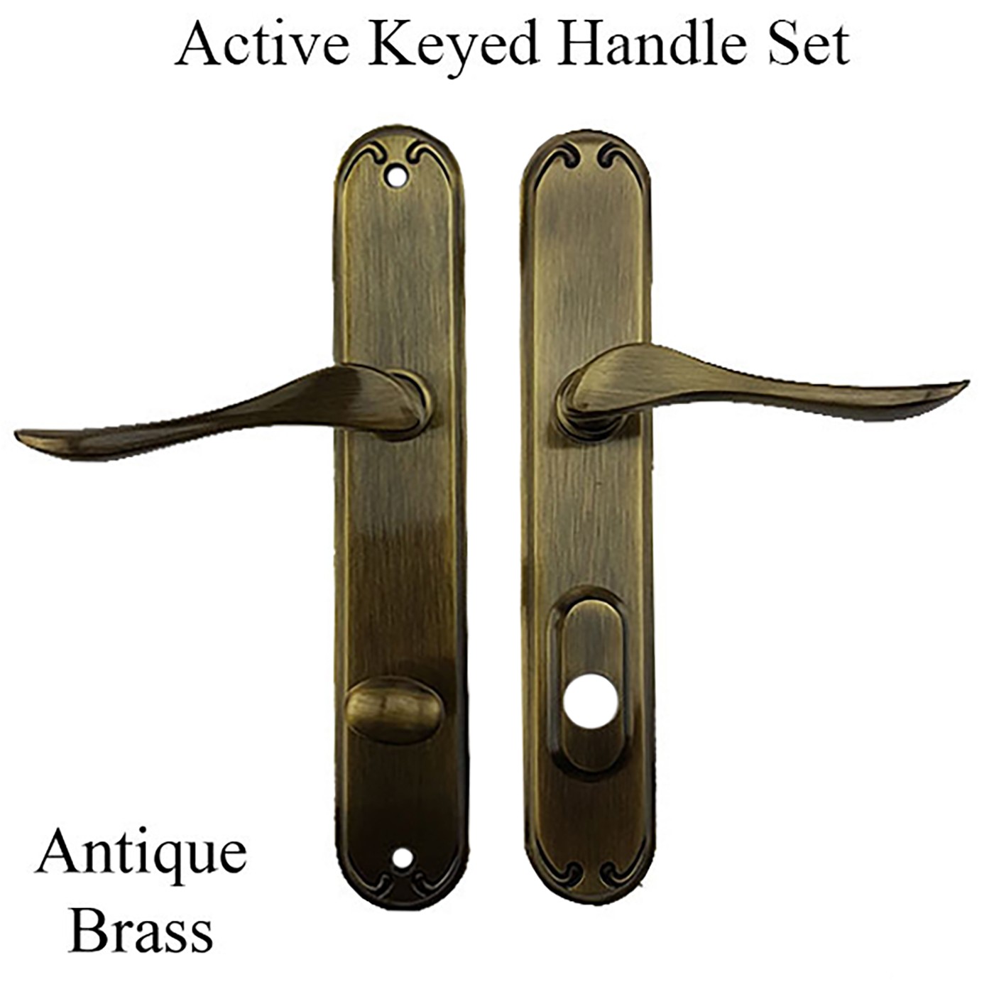 Pella Left Hand Active Hinged Door Handle Set - Proline Multi-Point Lock