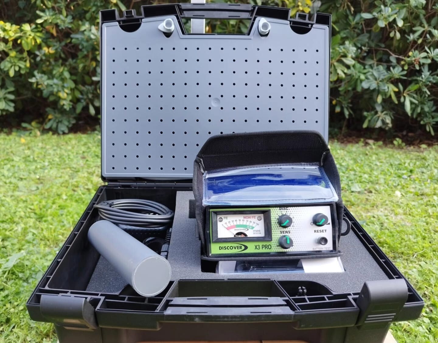 METAL DETECTOR DISCOVER X3 PULSE INDUCTION POWER DETECTOR