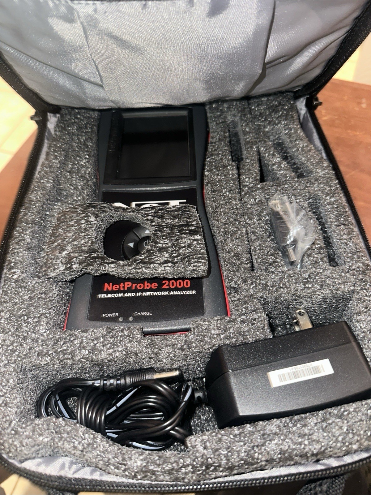 NetProbe 2000 Telecom & IP Network Analyzer w/ Case, Charger, And CD Manual BERT