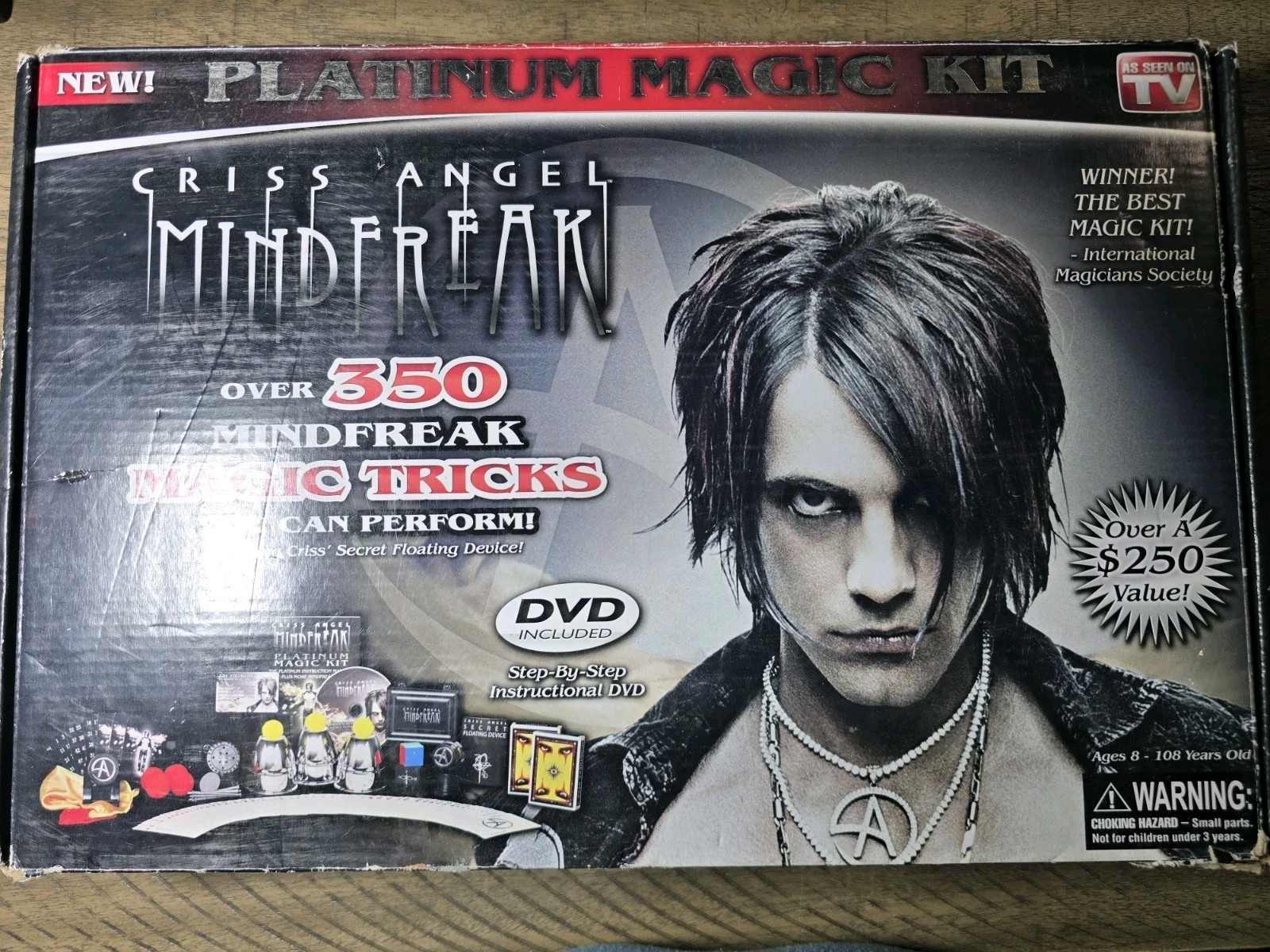 Criss Angel Mindfreak Platinum Magic Kit, Pre-owned