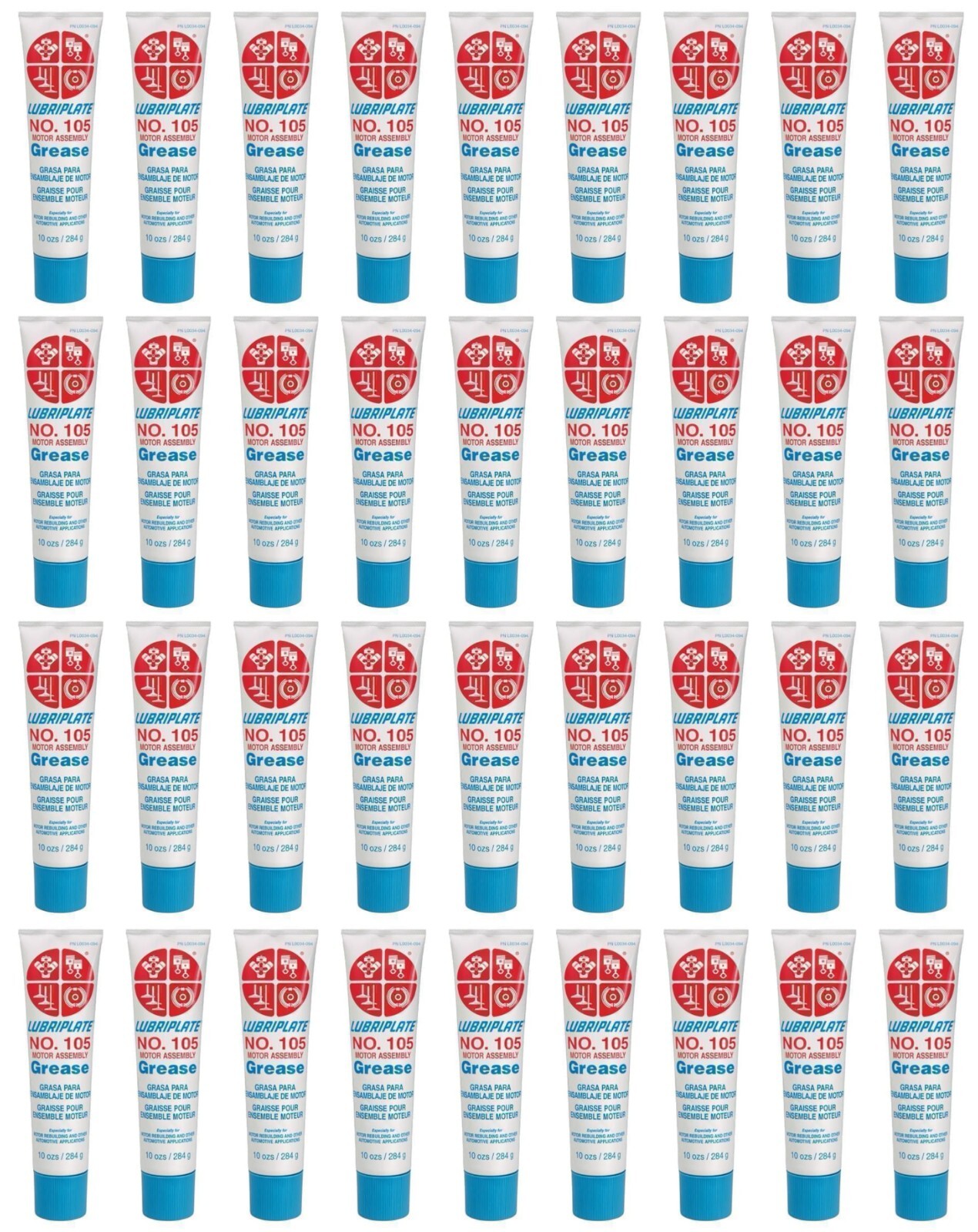 No. 105 Lubriplate L0034-094 Motor Assembly Grease Case of 36
