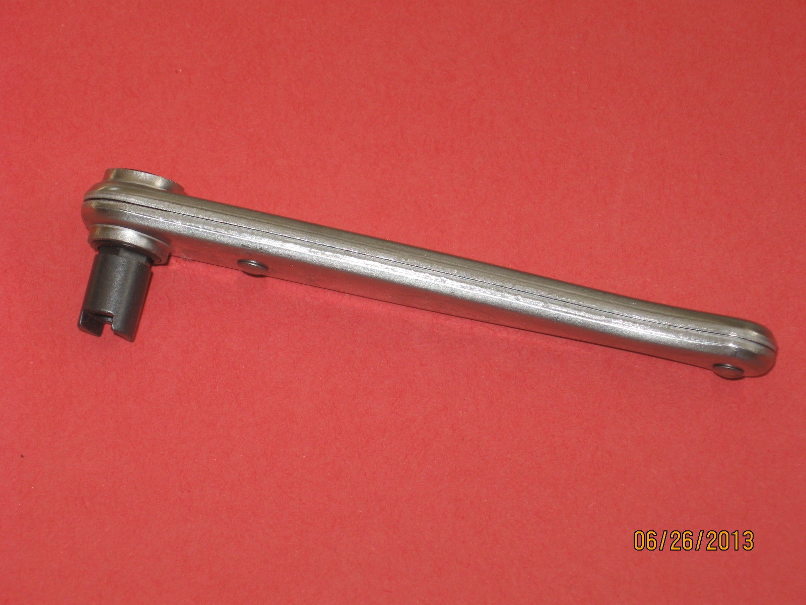 Ted Cash Ratcheting Nipple Wrench for Black Powder Revolvers, Made in USA.