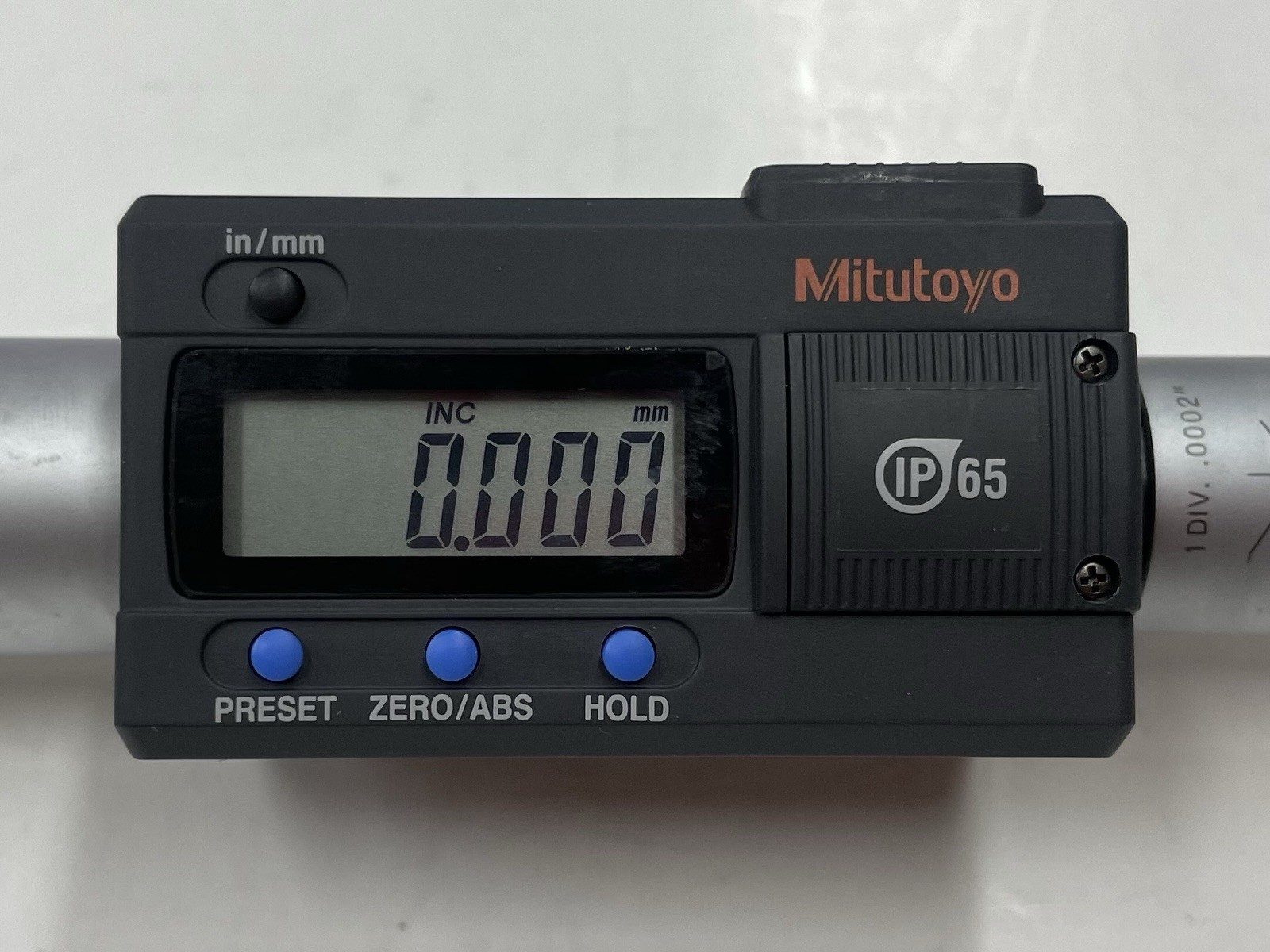 Mitutoyo 468-271 Digimatic Holtest Three-point Internal Micrometer 2.50-3.00”