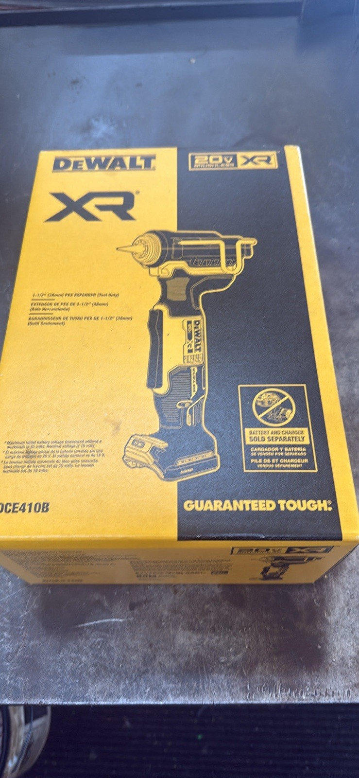 DeWALT PEX Expander DCE410B New Unopened Box