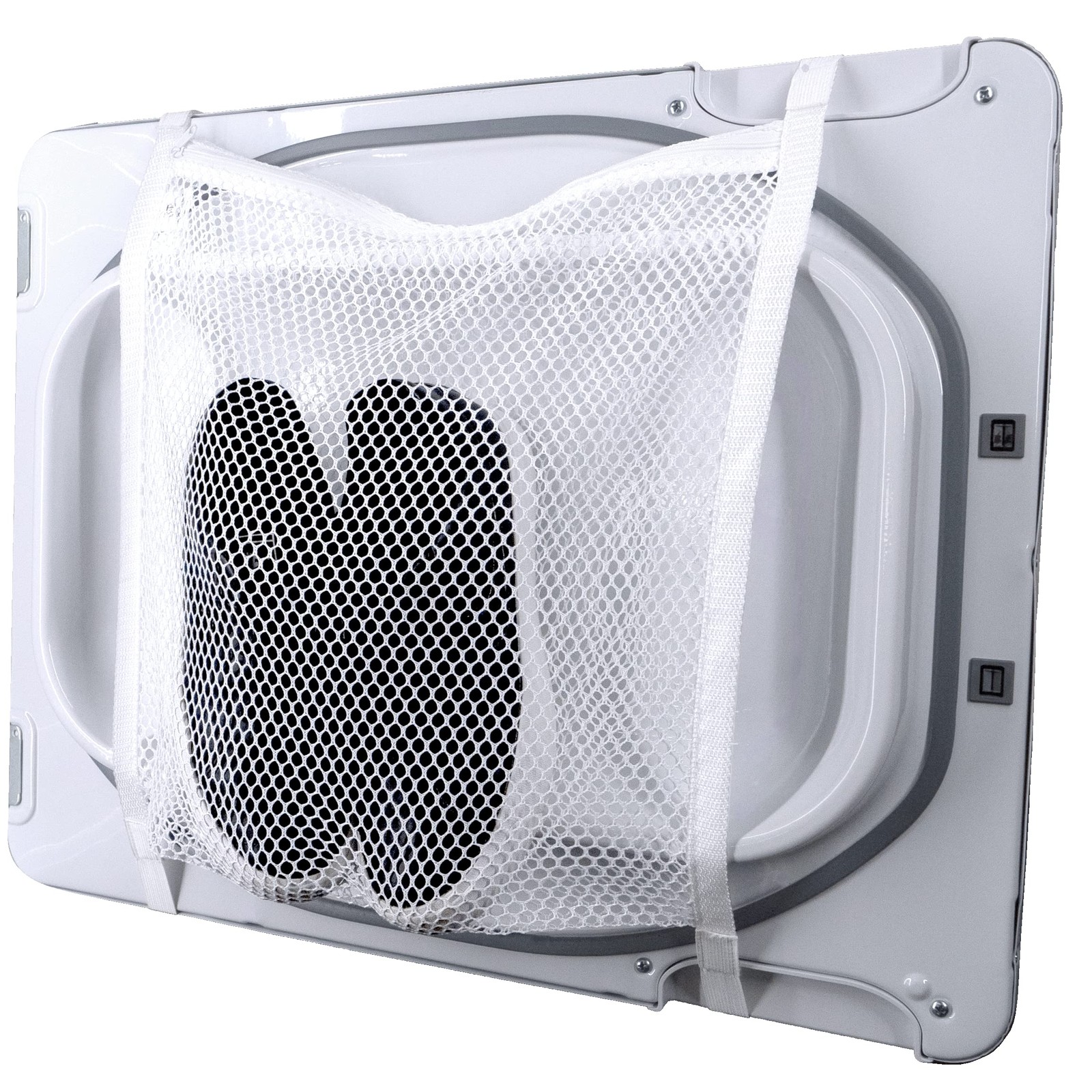 S&T INC. Sneaker Dryer Bag, Door Shoe Net with 15.5 inches, White