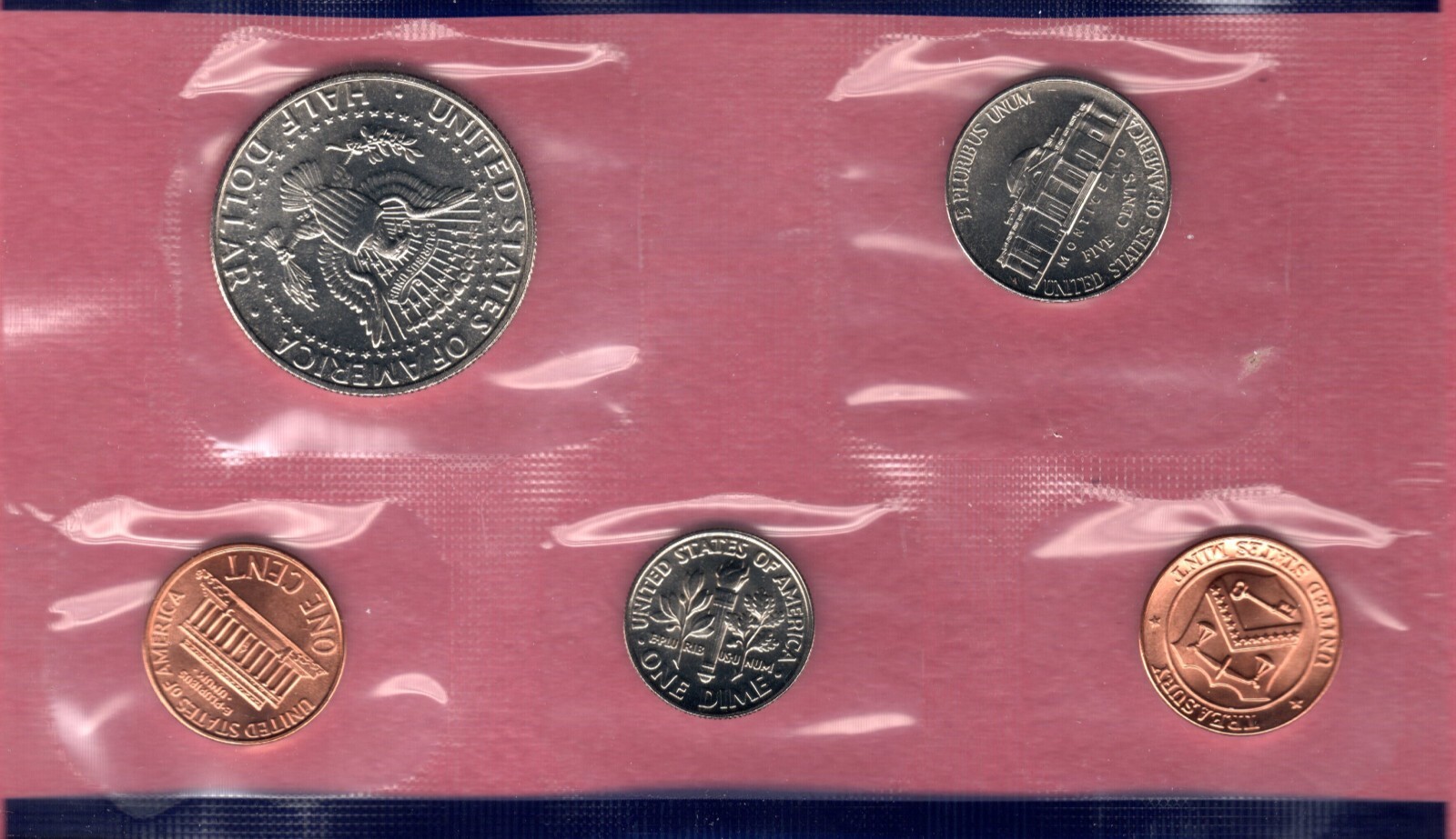 1999 U.S. MINT UNCIRCULTED COIN SET ACTUAL SET #b172