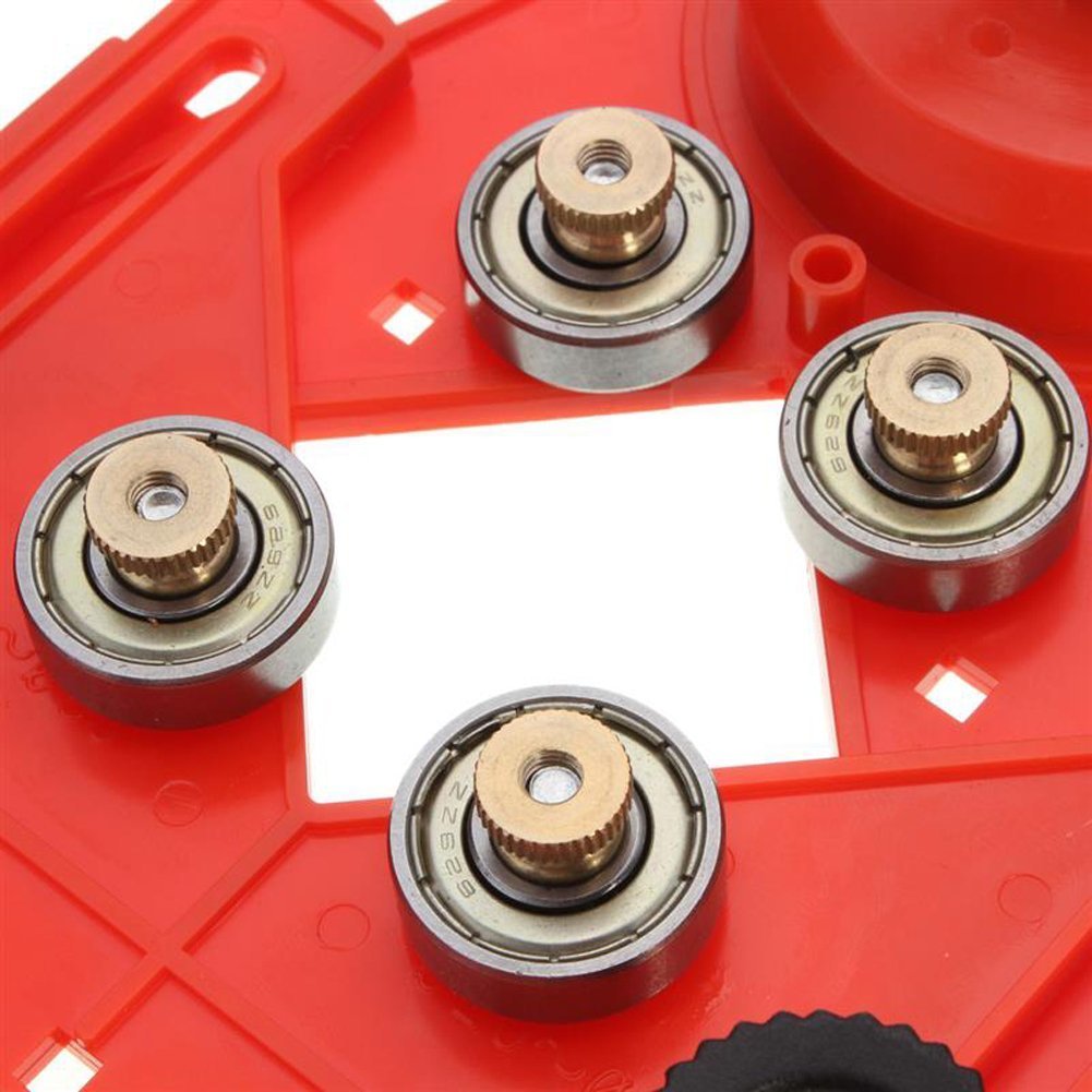 Used Drill Bit Hole Saw Guide Jig Fixture Vacuum Suction Base Cooler Input
