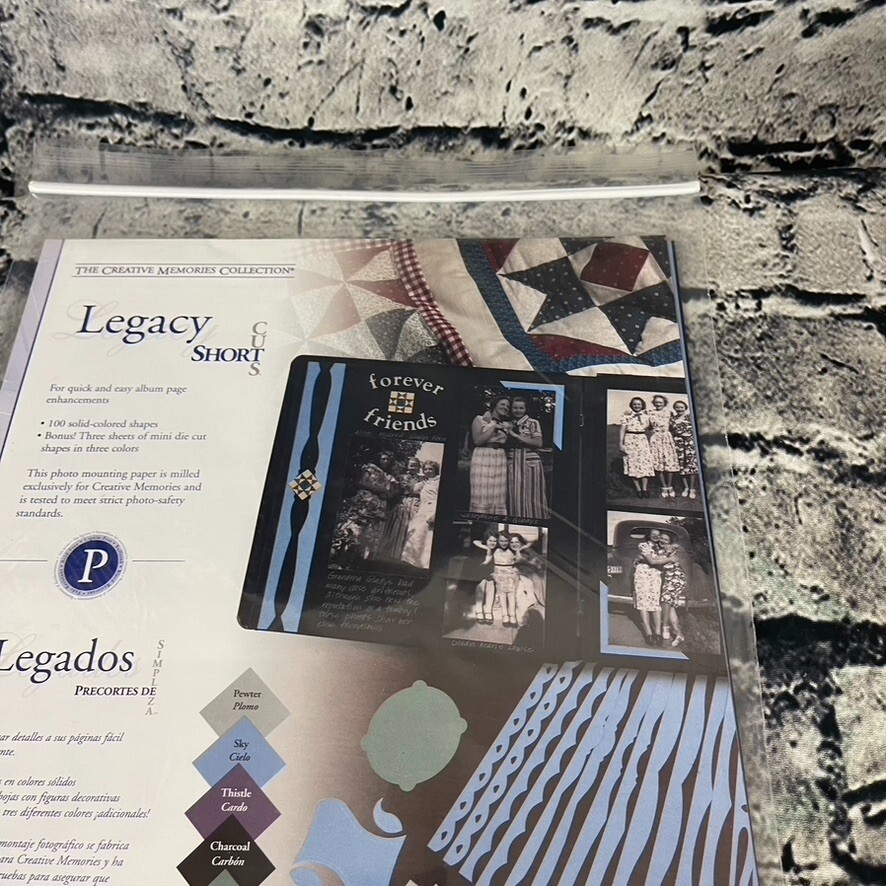 Creative Memories LEGACY SHORT CUTS Geometric Shapes