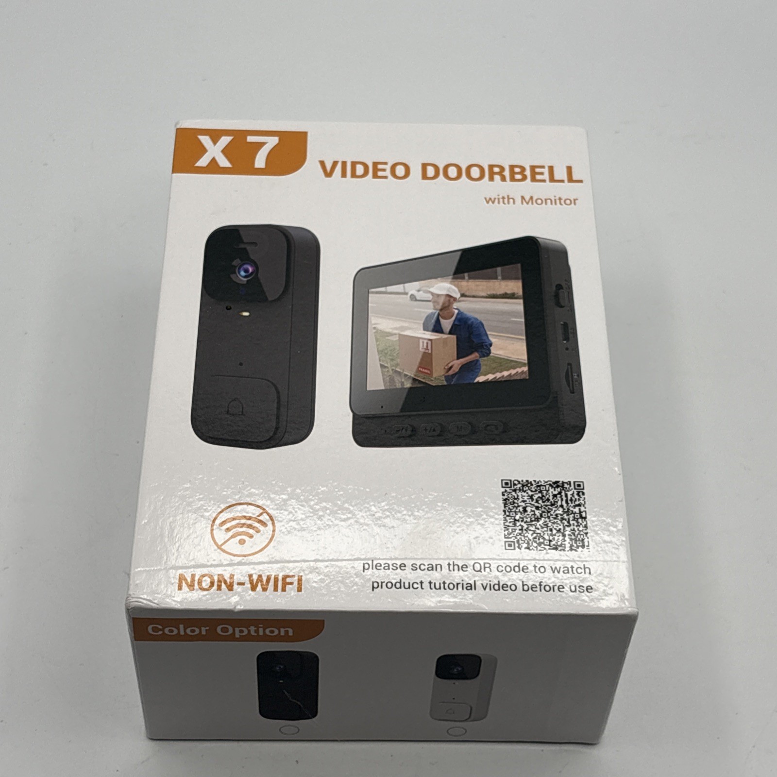 X7 Intelligent Visual Doorbell Wireless Intercom Hd Video Surveillance
