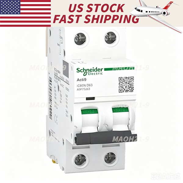 Schneider A9F75263 Miniature Circuit Breaker, Genuine New, Free Shipping