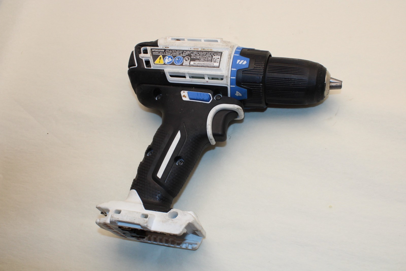 Hart 20V Brushless 1/2" Drill (HPDD25VN) - USED - WORKING
